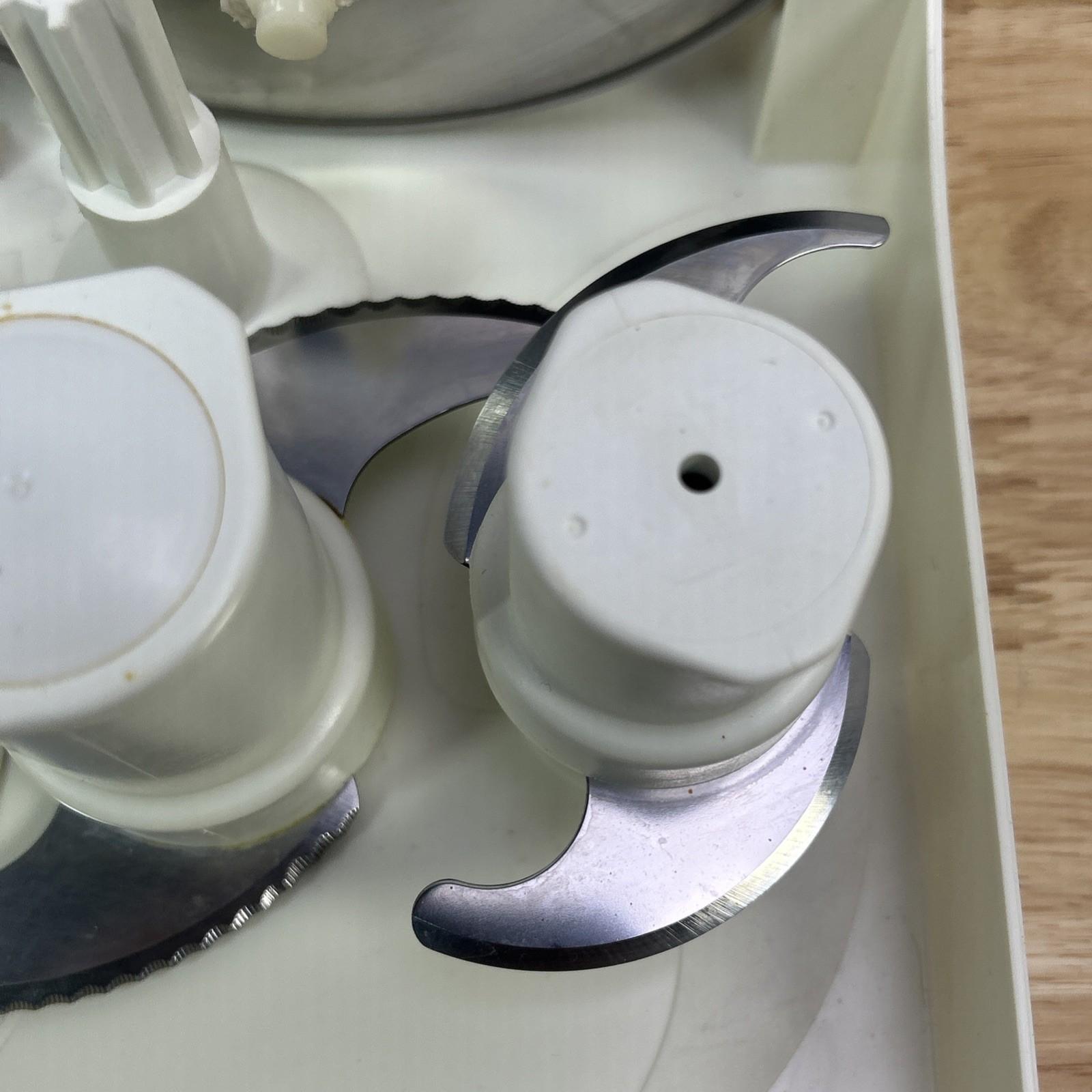 KitchenAid Food Processor KFP600WH Accessories With Blades & Discs Original Case