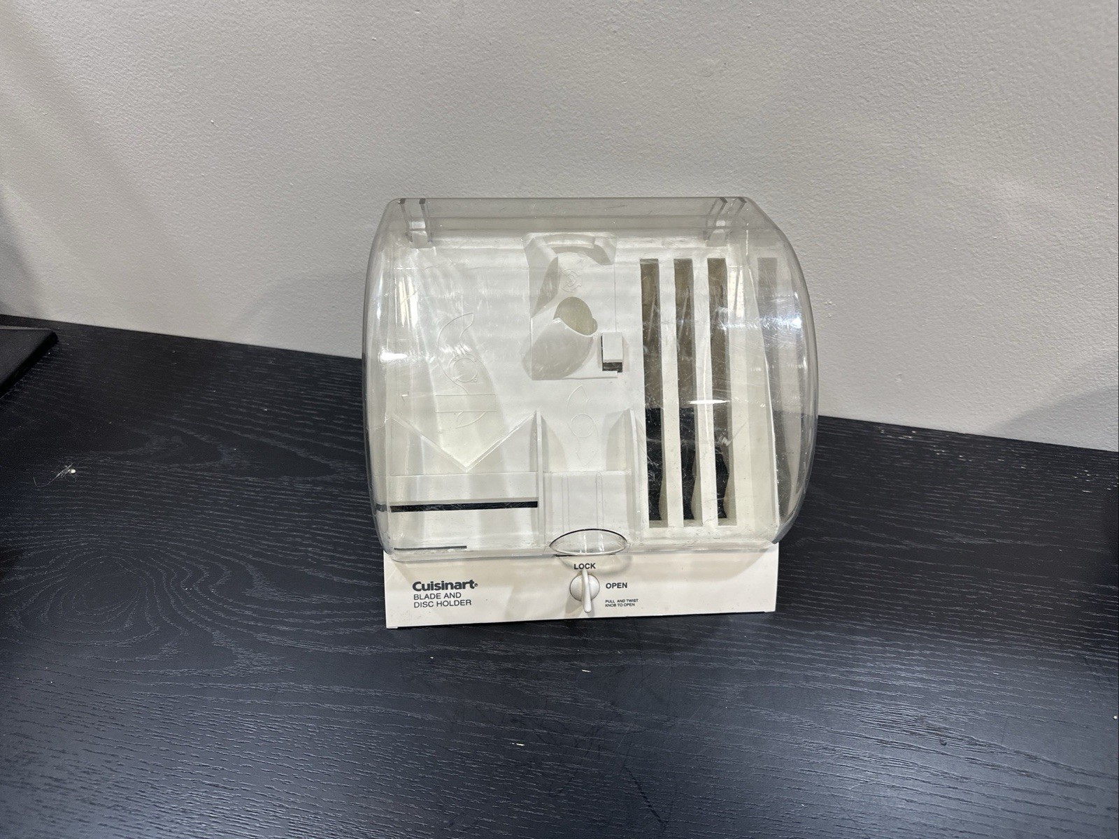 Cuisinart Blade & Disc Holder Food Processor Accessory Storage, Stem & 4 Blades