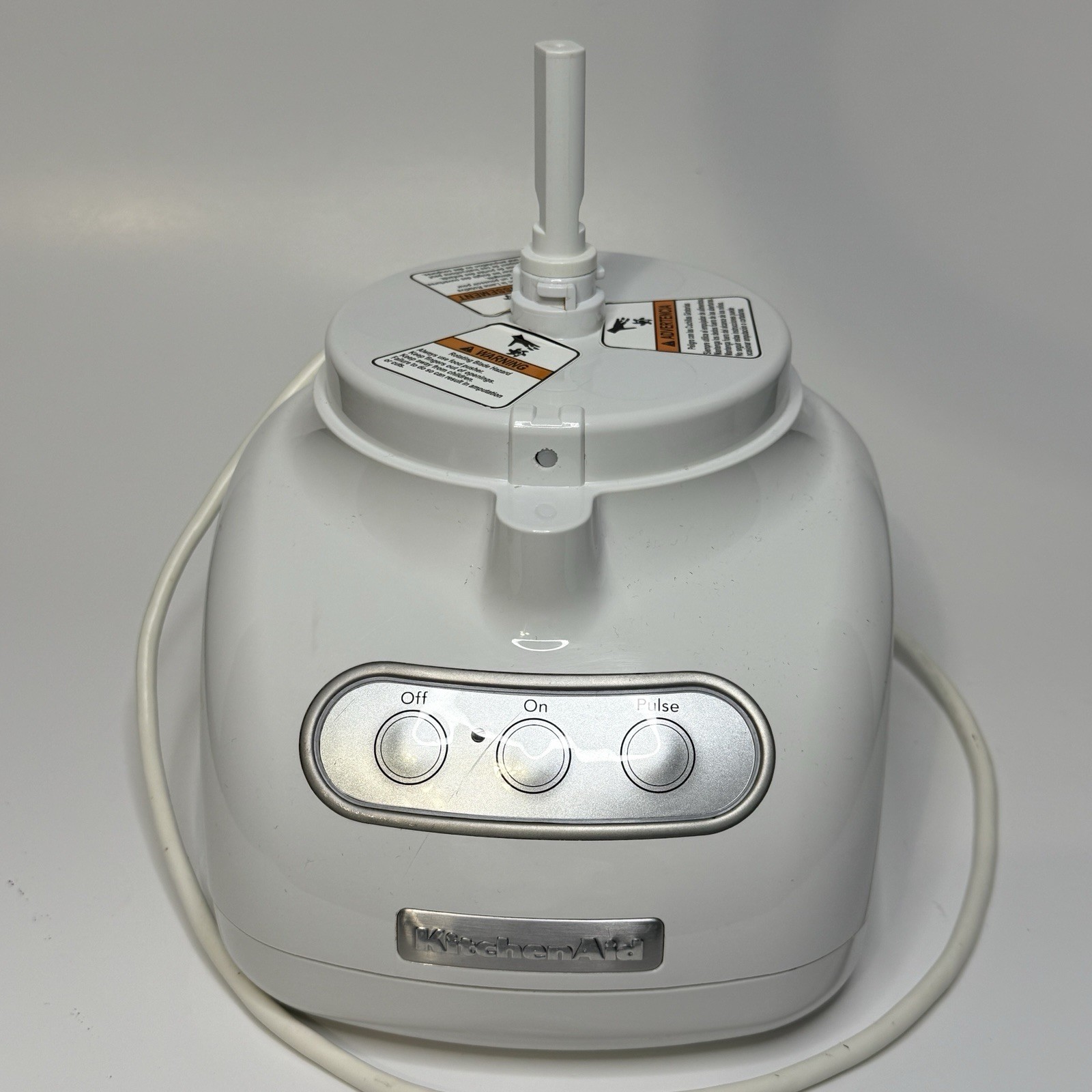 KitchenAid KFP715WH2 7‑Cup Food Processor BASE/MOTOR Only | Tested Works