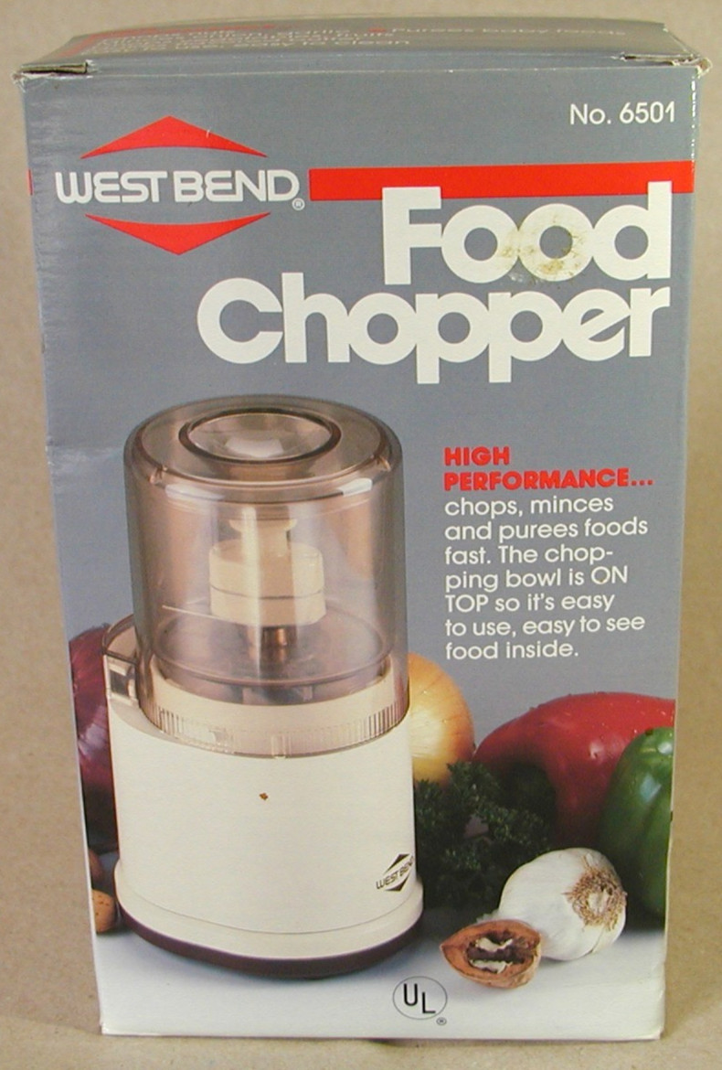 VINTAGE West Bend High Performance Food Chopper Model 6501 / New in Box