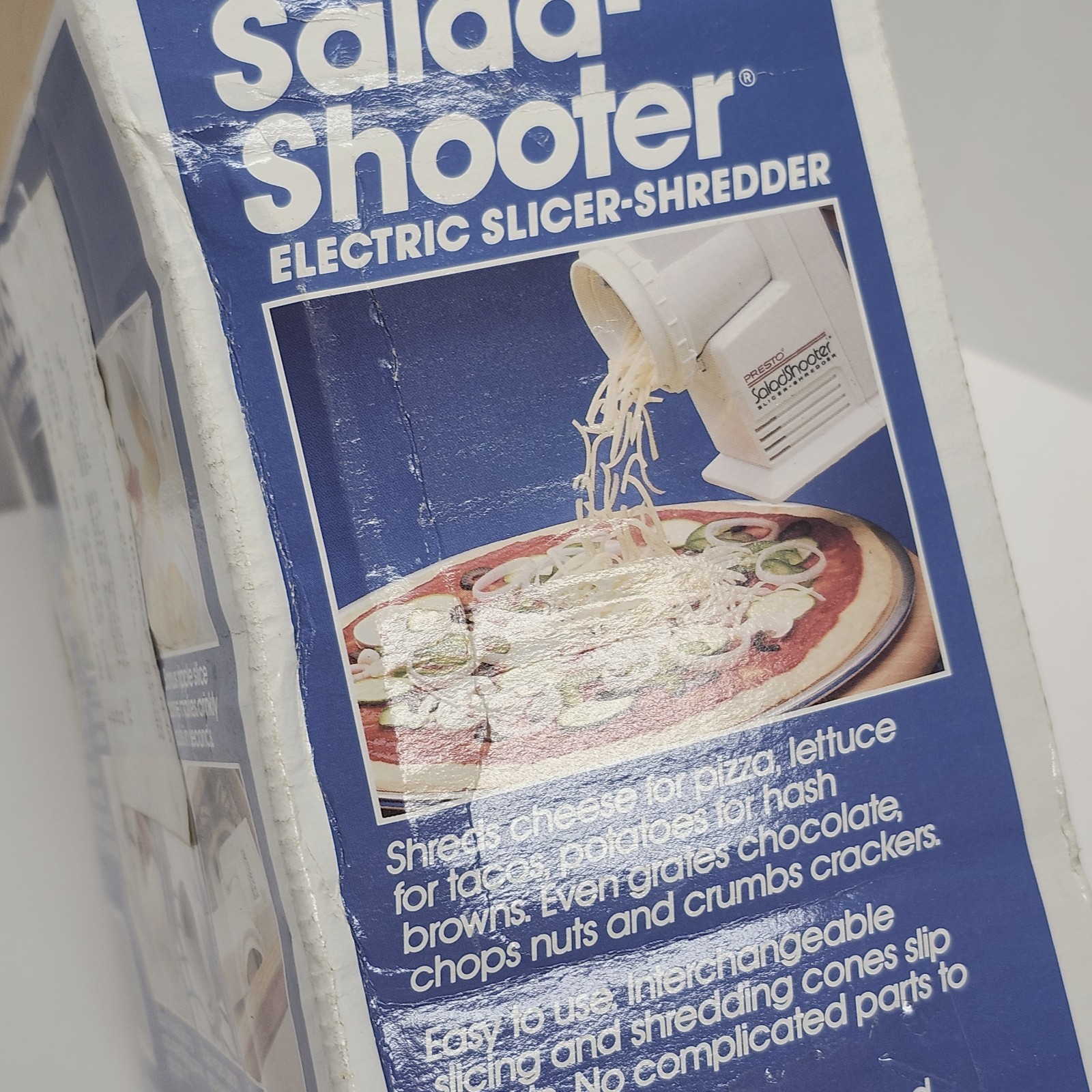 Vintage Presto Professional Salad Shooter Plus Slicer Shredder 1994 New In Box