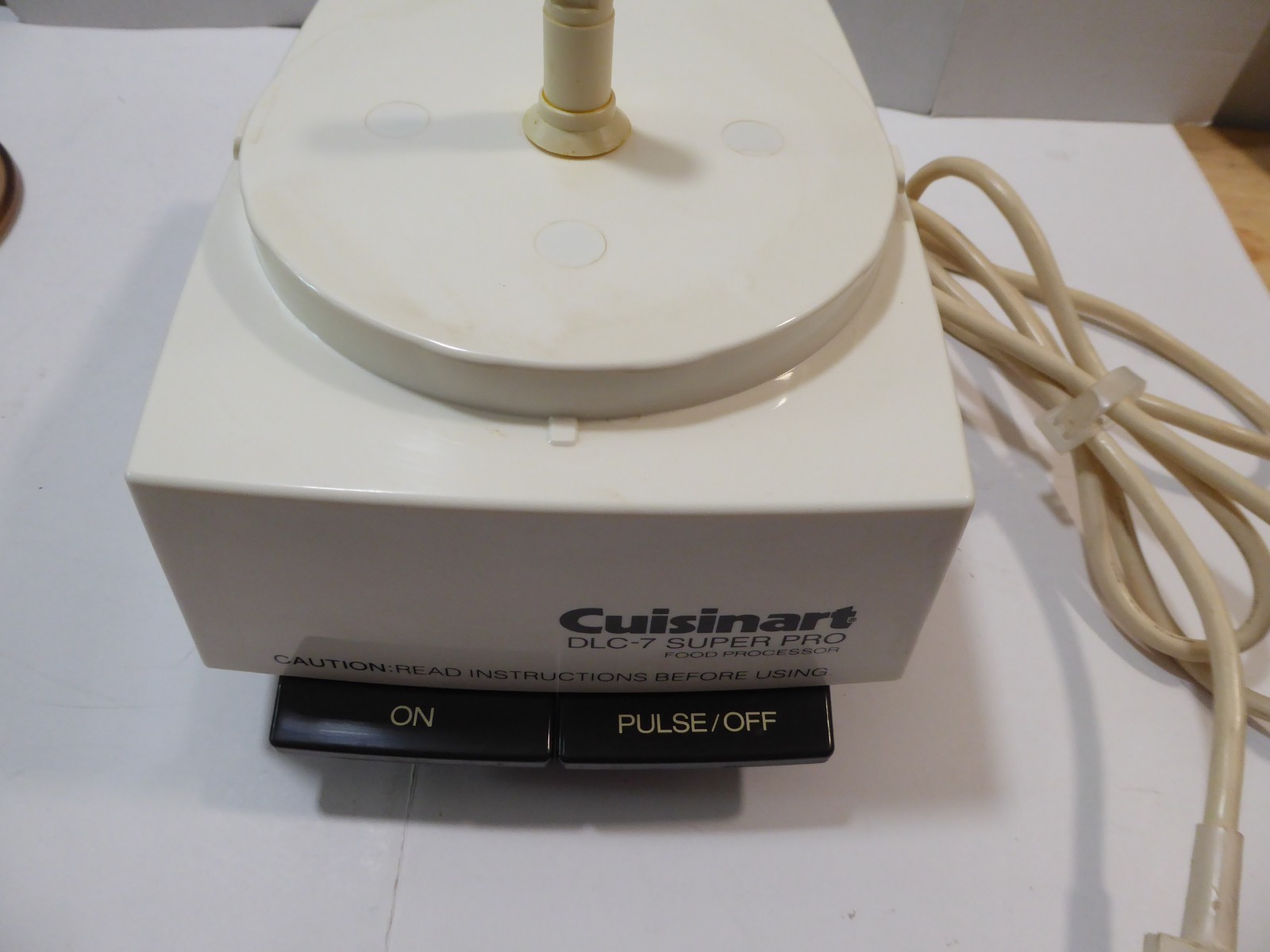 CUISINART DLC-7 Super Pro Food Processor Japan Made – Motor Base Tested & Works!
