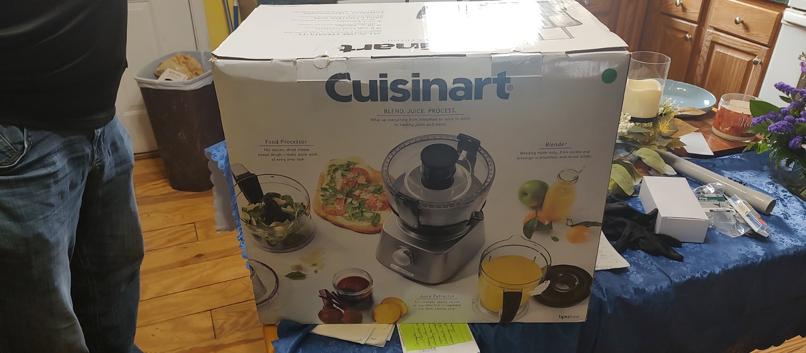 Cuisinart Kitchen Central CFP-800 Food Processor, Blender, Juice Extractor 8 Cup