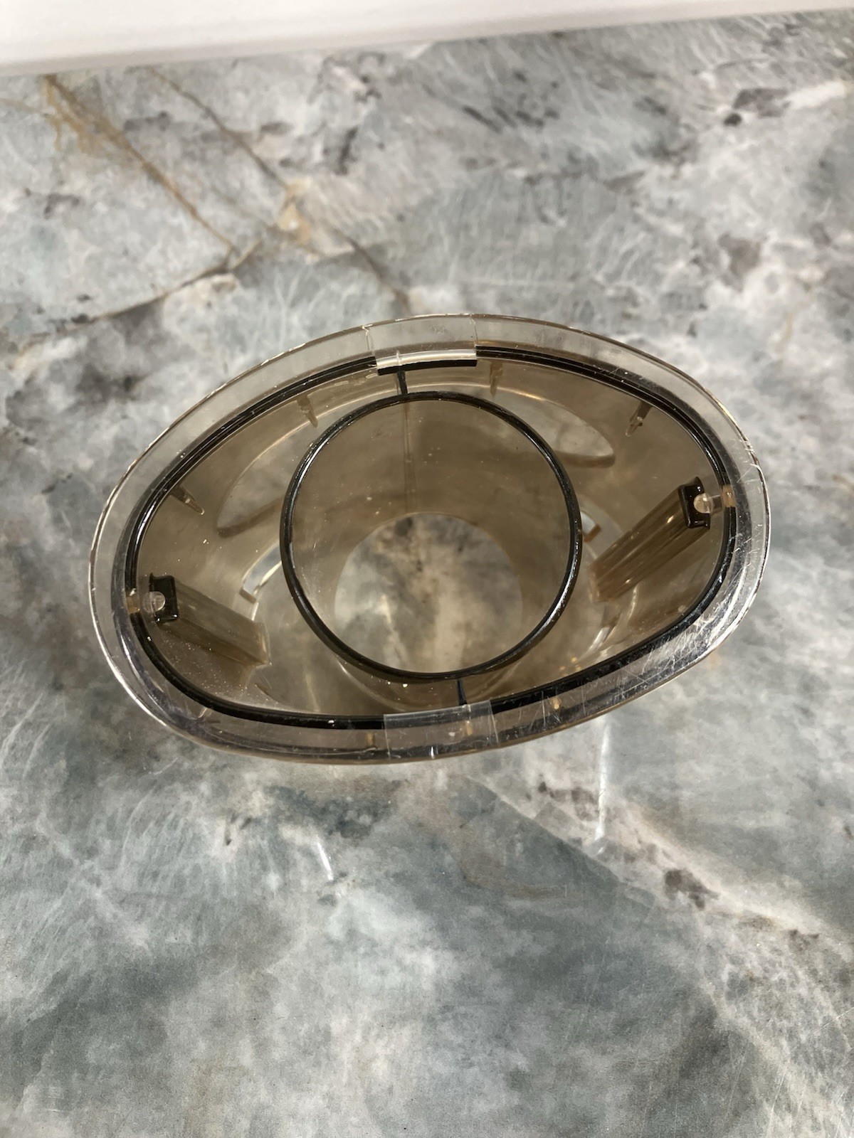 Cuisinart DLC-7 Food Processor Chute Feed Tube Replacement DLC-017 amber