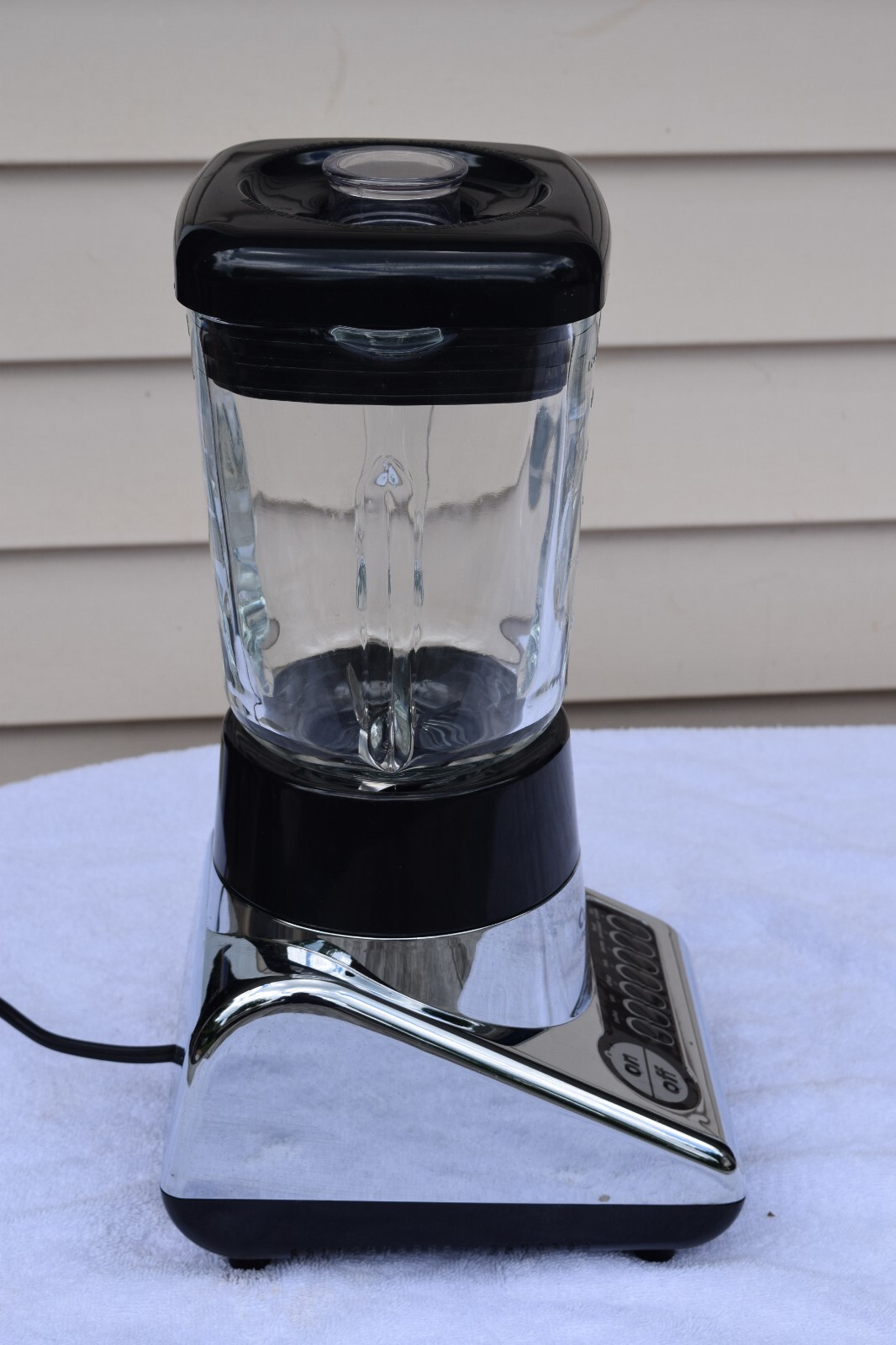 Cuisinart Blender Power Blend Duet 600W Motor Base & Glass Jar Top BFP-10CH TX6