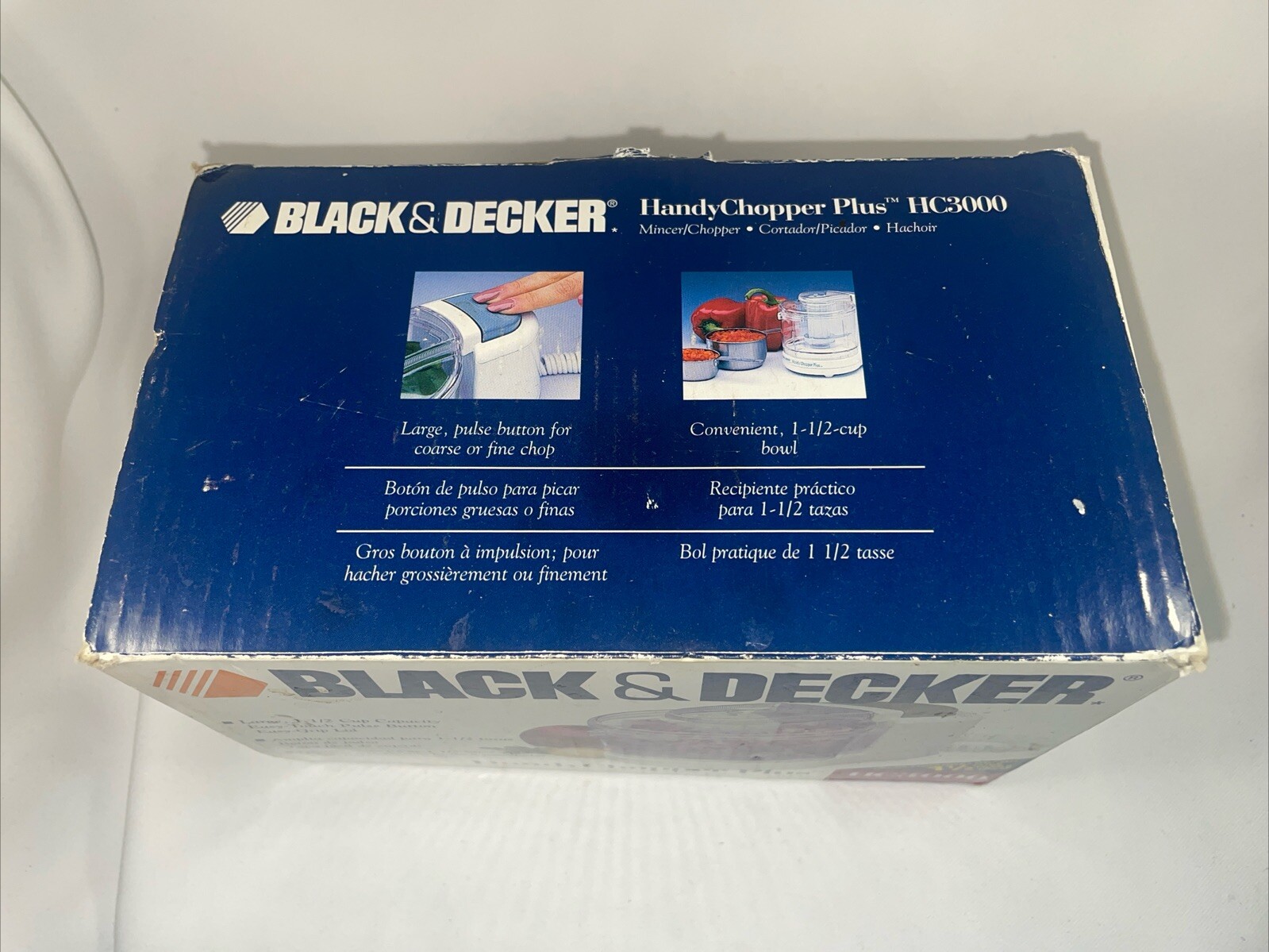 Black & Decker Handy Chopper Plus Mini Food Chopper HC3000 – Original Box