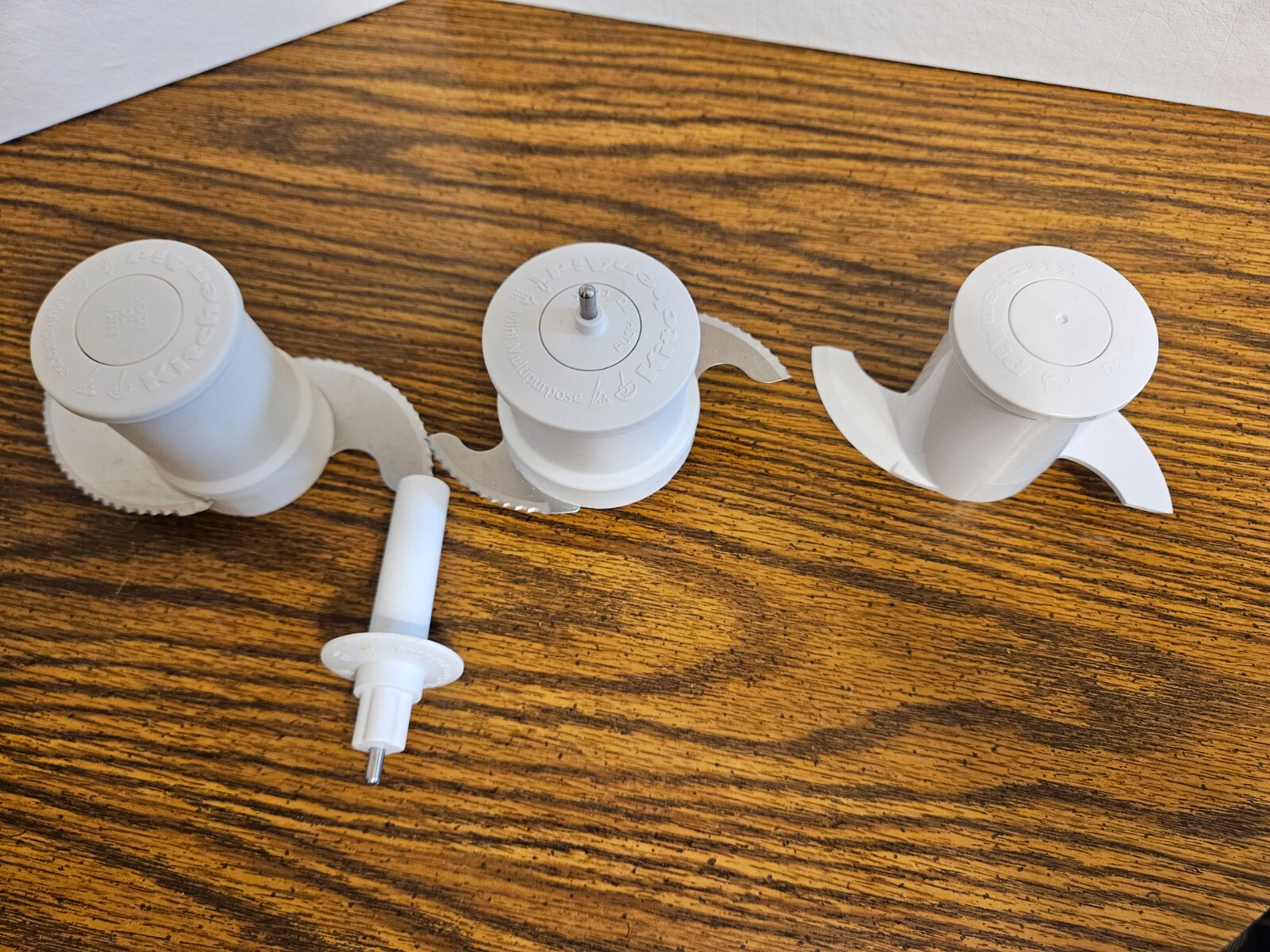 Kitchen Aide Attchments Blades Disks Adapters PA-GF30 W/ Box