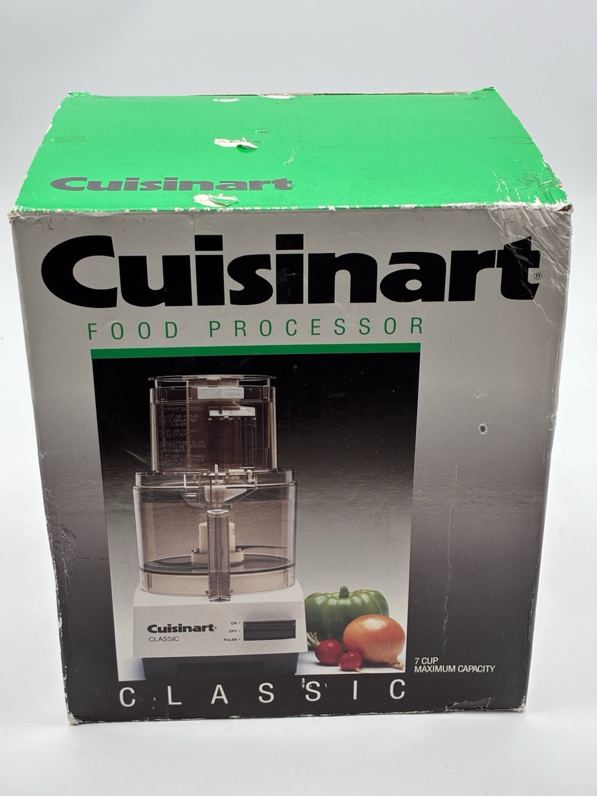 Cuisinart Classic 7-Cup Food Processor DLC-10C In Box NEW