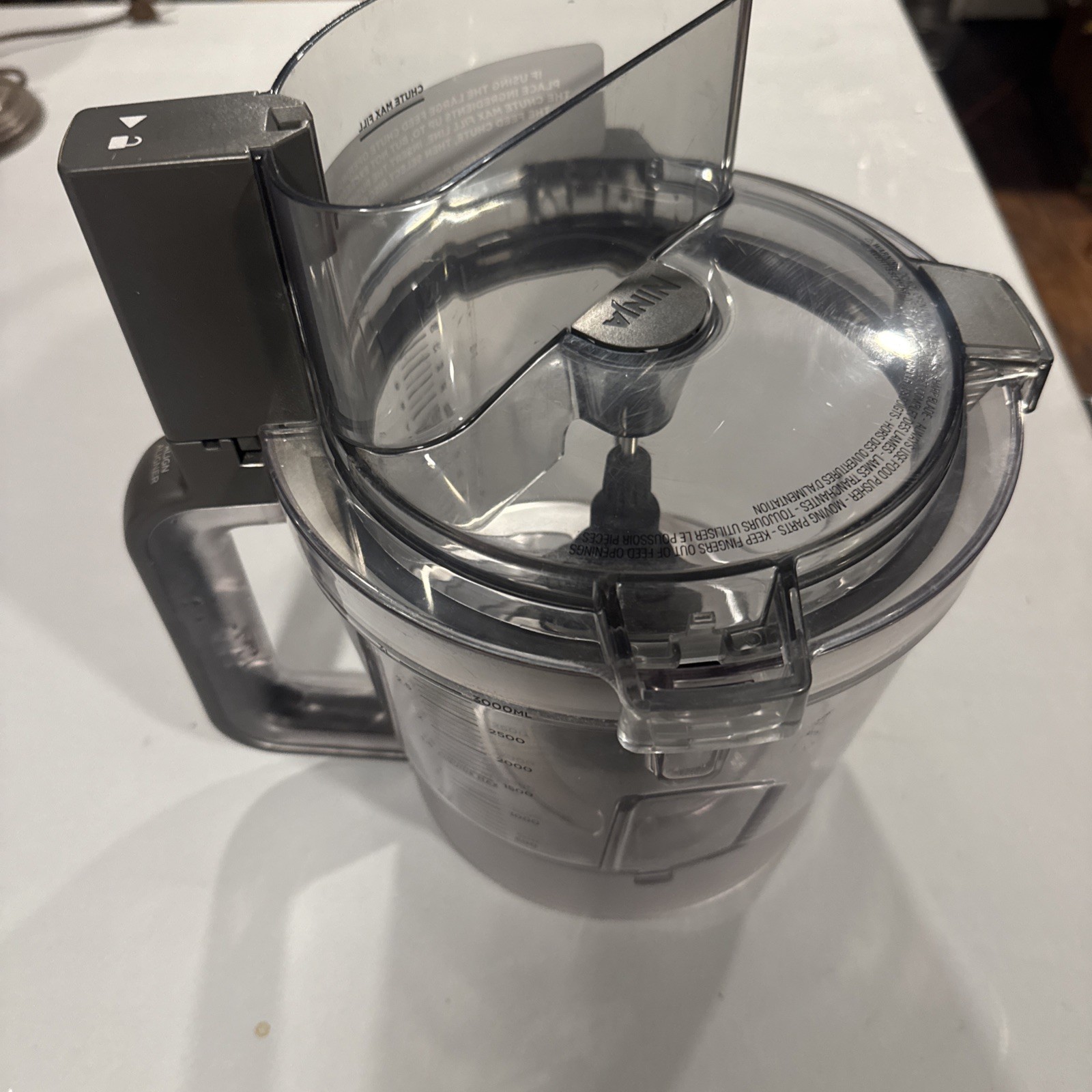Ninja NF701 Professional 12 Cup XL Food Processor Base Bowl Lid, Blades 4 PARTS