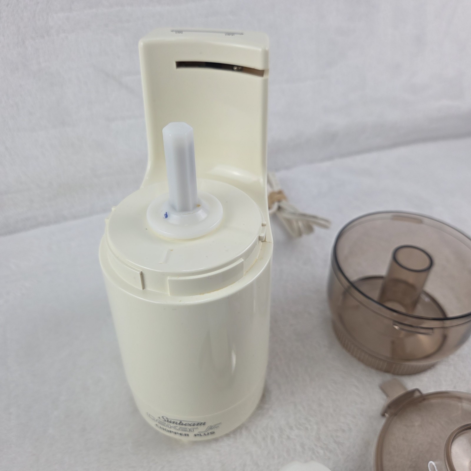 Vintage Sunbeam Oskar Jr Chopper Plus Model 14131 Food Processor Tested