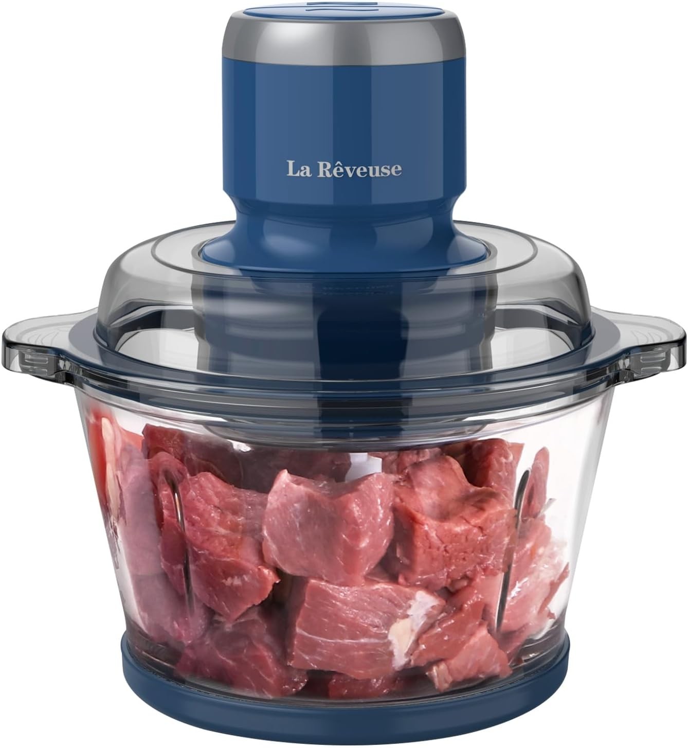 Food Processor,Electric Food Chopper with 7-Cup (1.7L) Glass Bowl,…