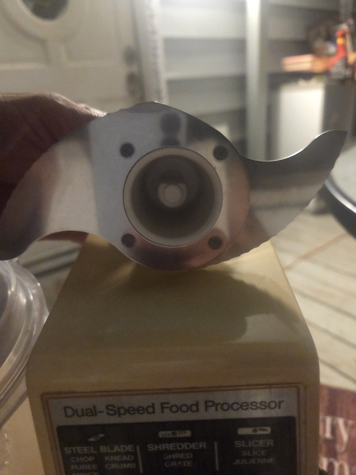 Hamilton Beach Scovill Dual Speed Food Processor 702-3 Beige TESTED & WORKING!
