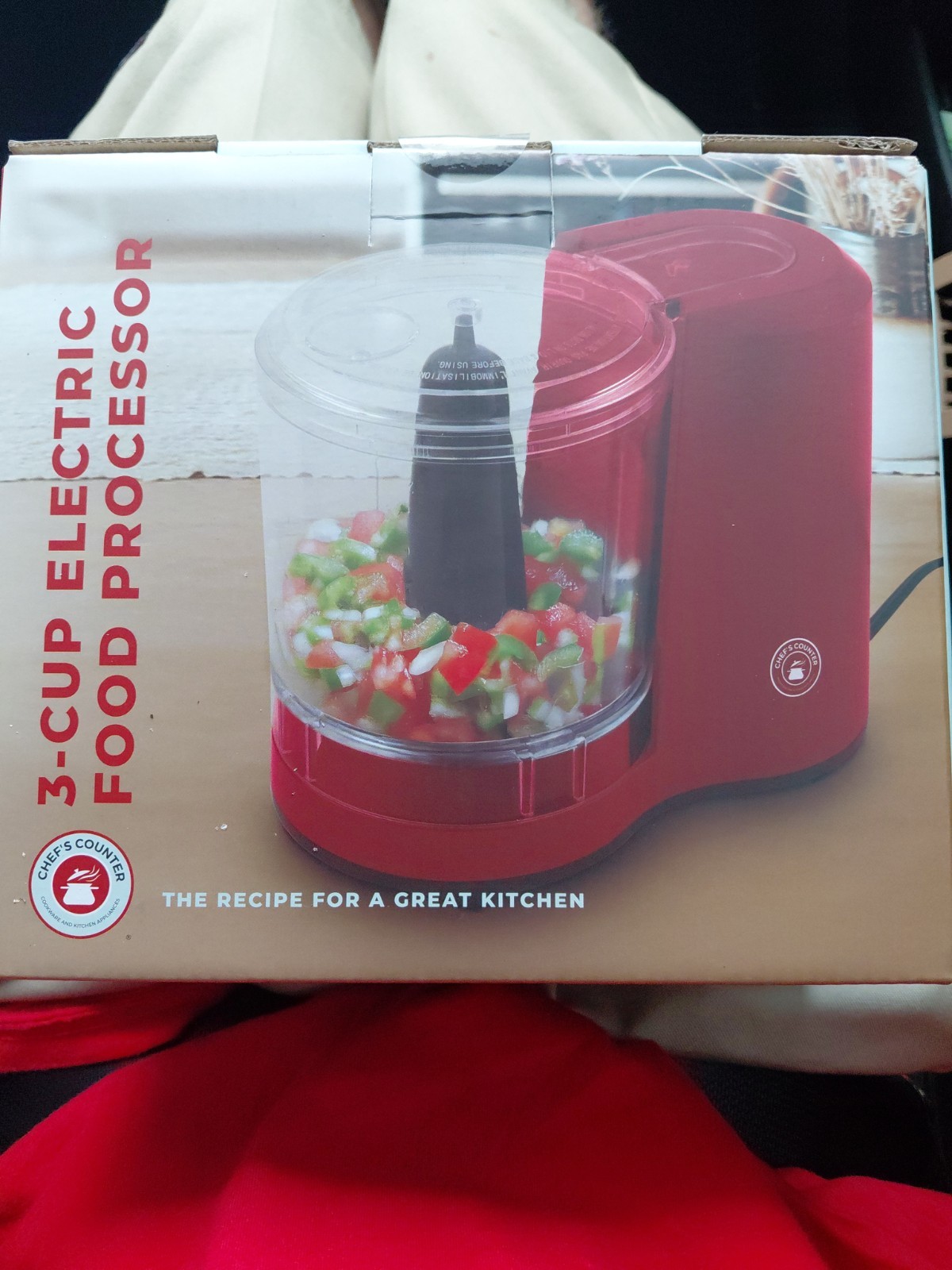 Three Cup Electric Food Processor