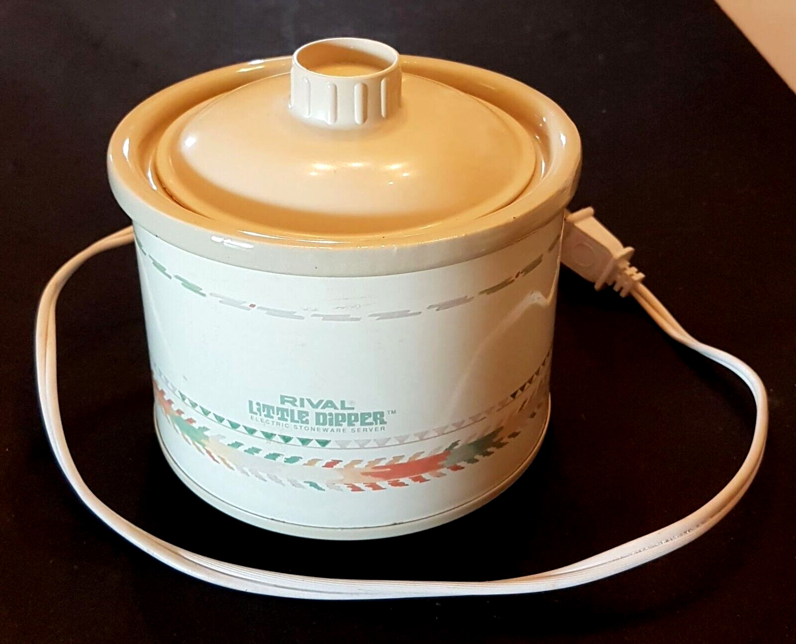 Rival Little Dipper Mini Crock Pot 3204 Southwest Design Slow Cooker Cheese Dip