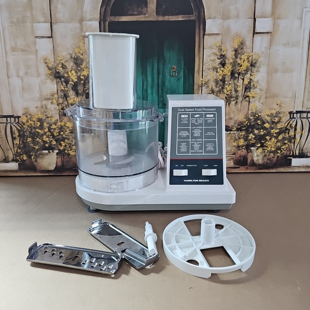 Hamilton Beach Dual Speed Food Processor Model 702-5 – Complete