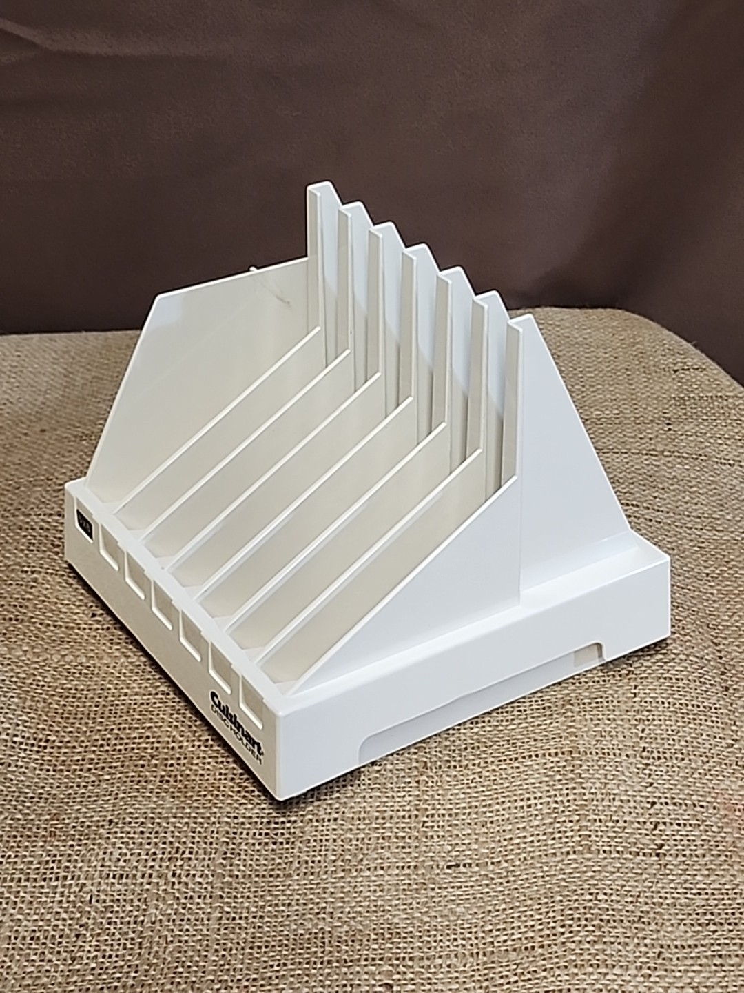 Cuisinart DLC-7 Food Processor 7 Disc Blade Holder Storage Rack