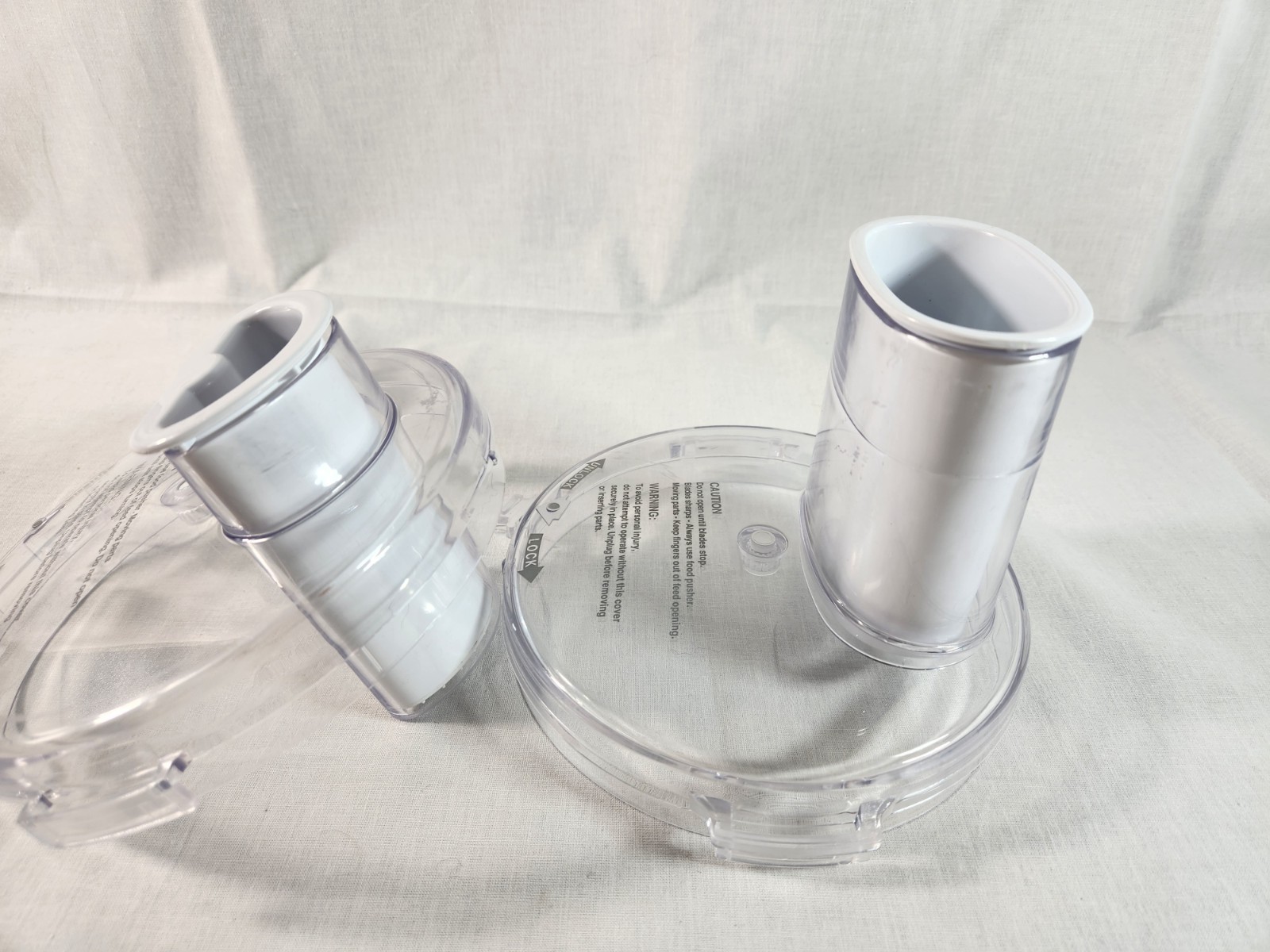 Bravetti Food Processor Work Bowl PLUNGERS Model KP80B Replacements READ DESC