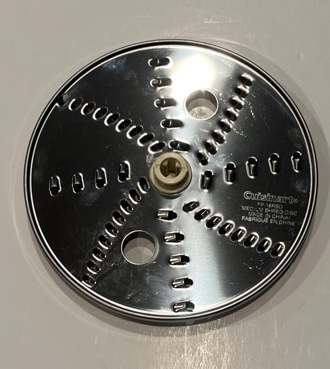 Cuisinart Replacement Parts: FP-16ASD Adjustable SlIce Disc FP-16RSD Shred Disc