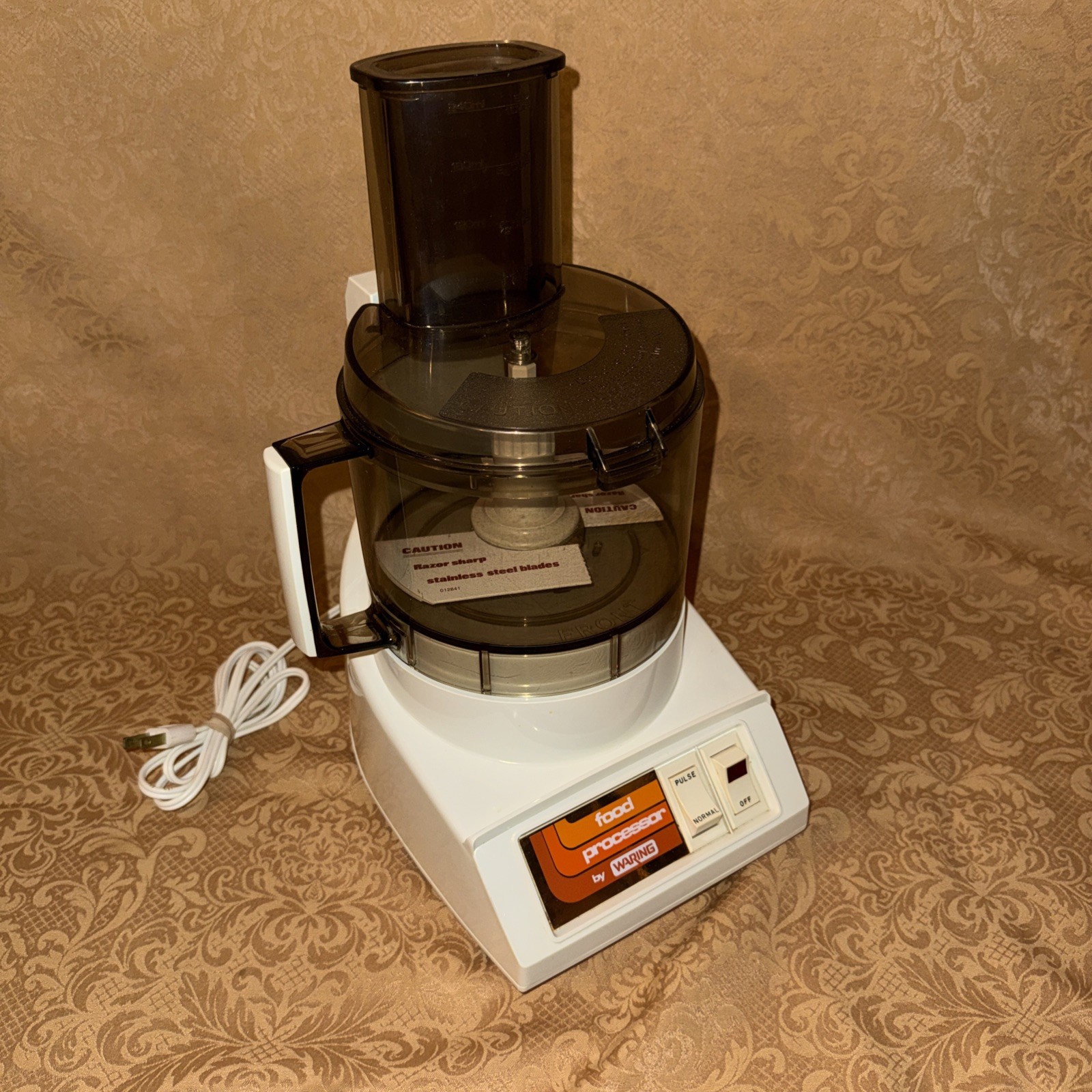 Vintage Food Processor Waring FP510 and Blade 805 TESTED & WORKING