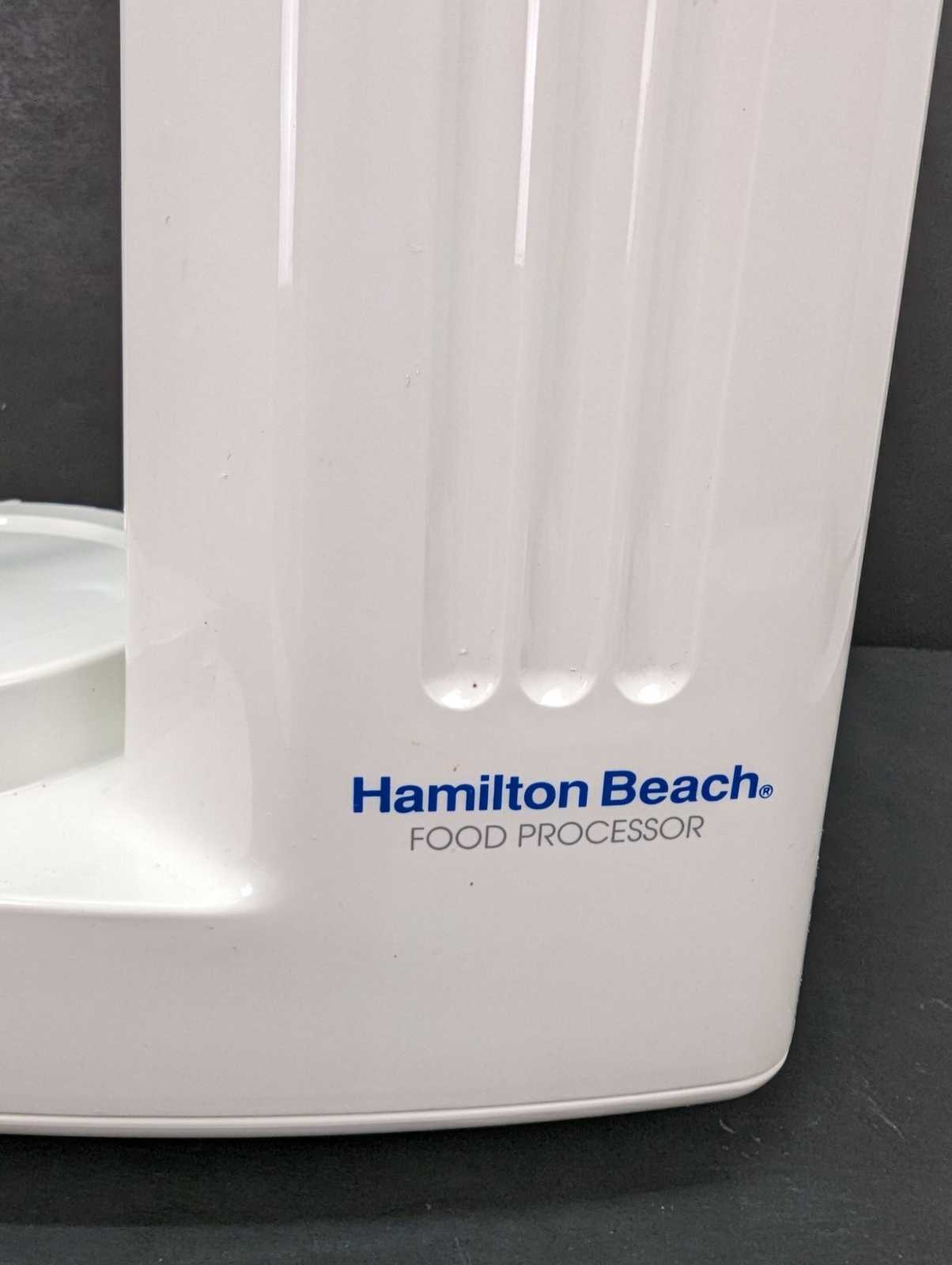 Hamilton Beach Food Processor Model 70100 Series A3359 Replacement Base White