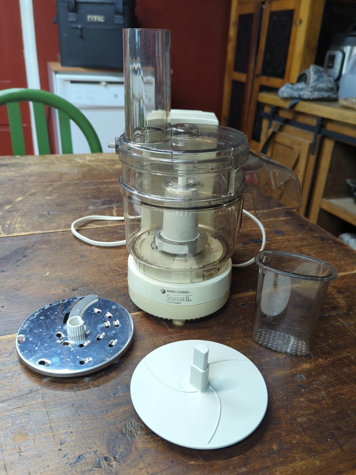 Black Decker Handy Shortcut II Micro Mini Food Processor Tested Works