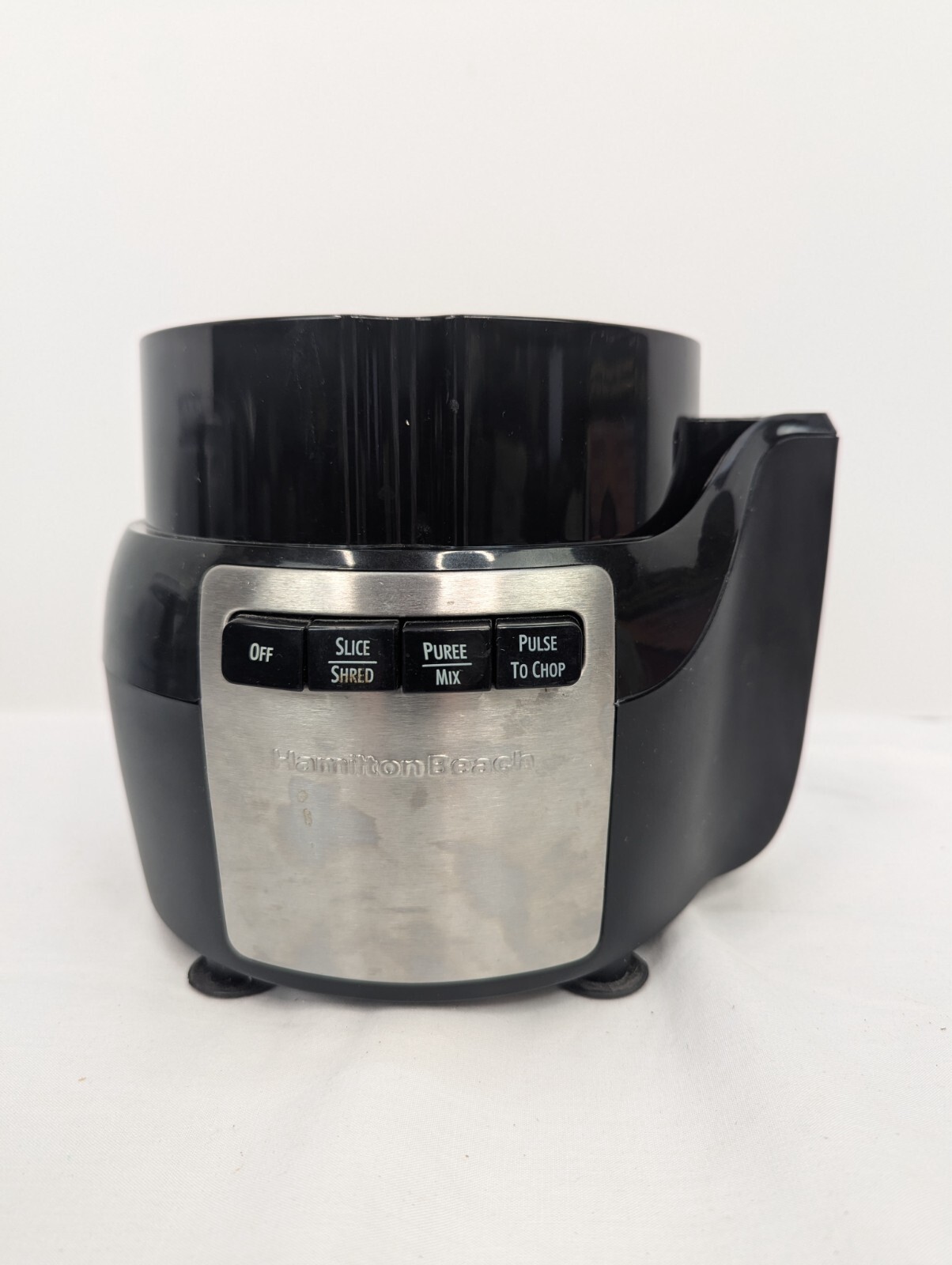 Hamilton Beach Stack N’ Snap Food Processor Model 70721 Black 3 Speed Motor Base