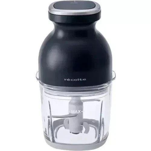 Recolte RCP-7 Cordless Food Processor Capsule Cutter Bonne 8-in-1 USB Ice Crush