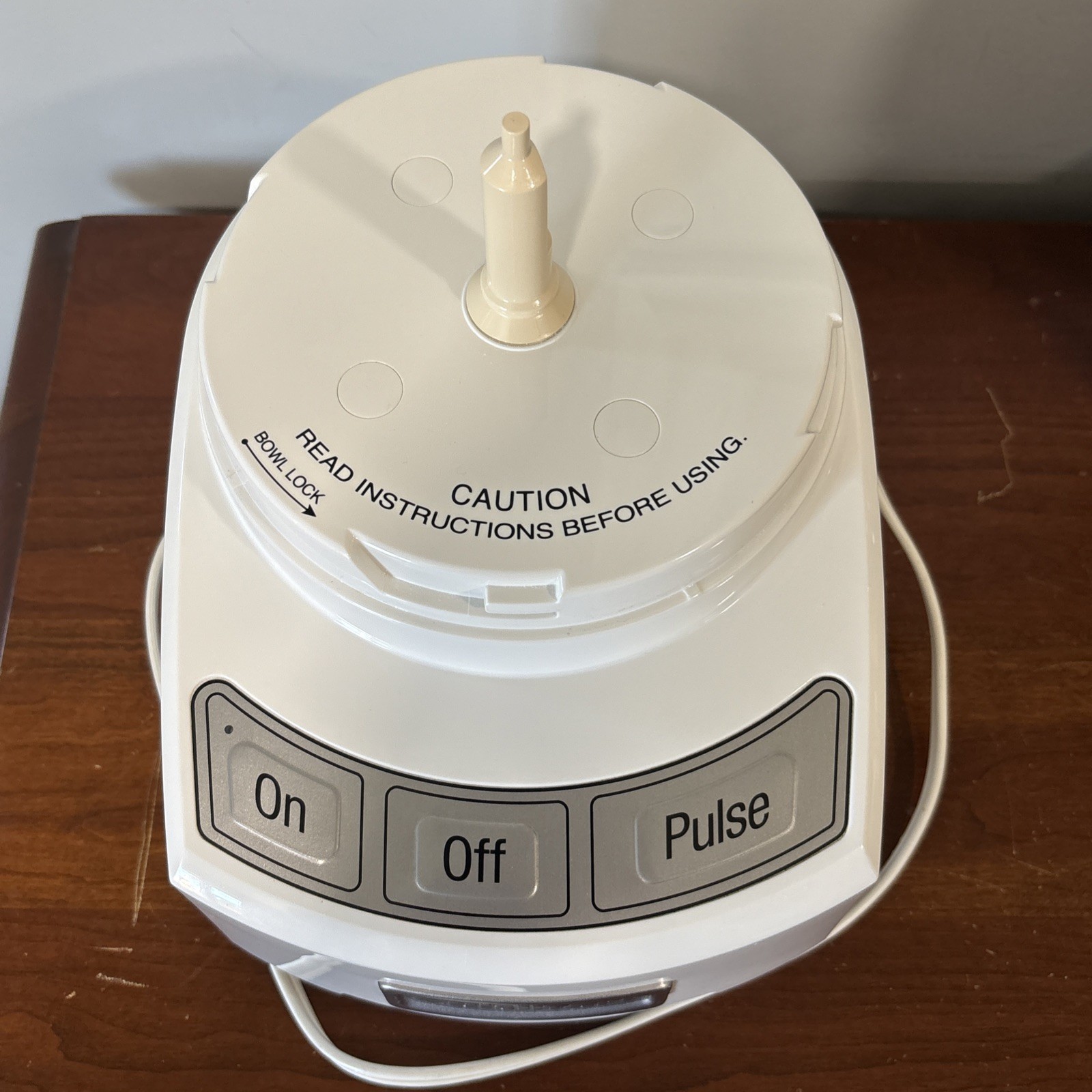 Cuisinart FP-12 White 12-Cup Food Processor BASE MOTOR ONLY Tested