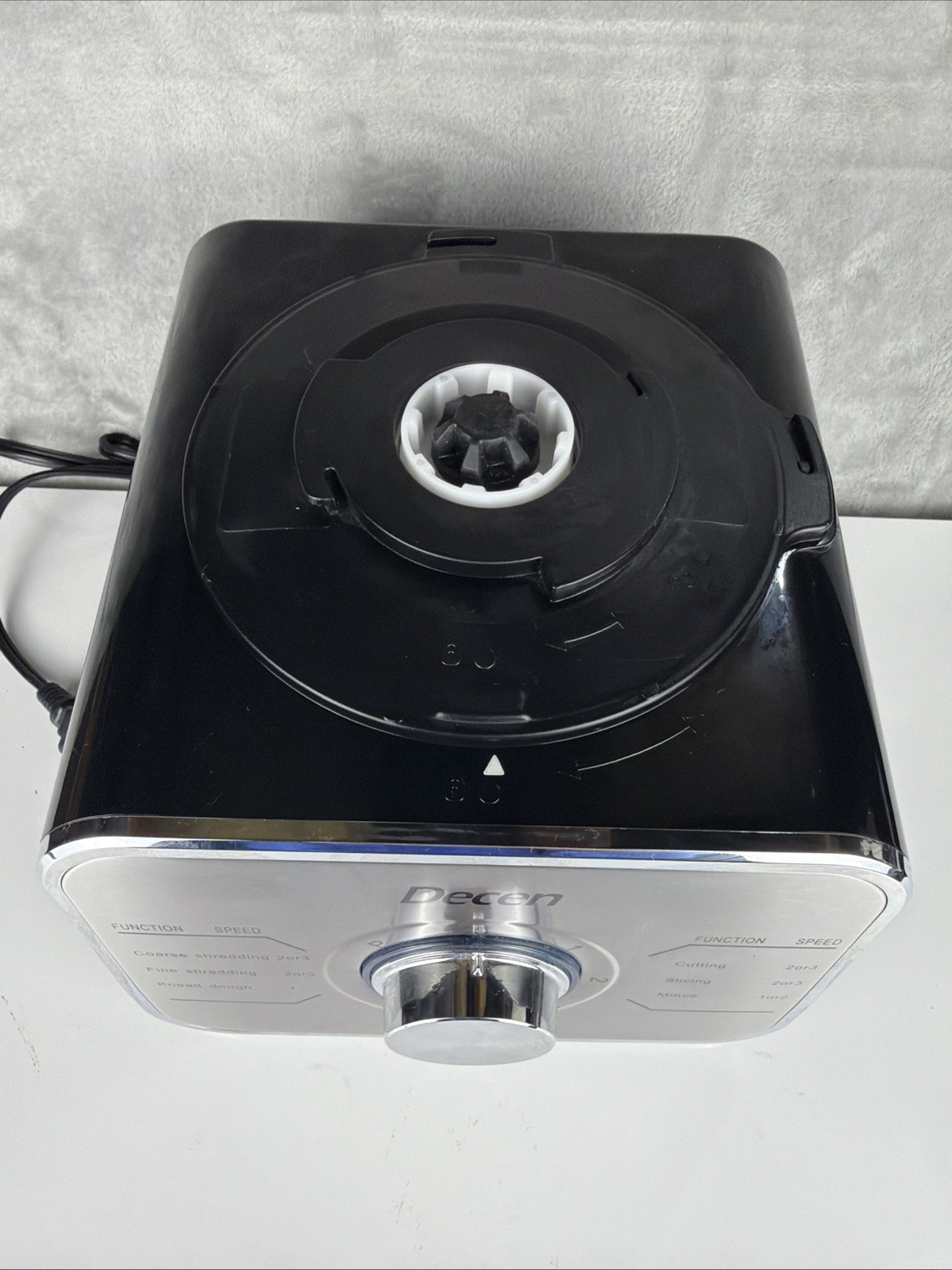DECEN Multifunctional Food Processor Motor Base Model: HCM-409 BASE ONLY
