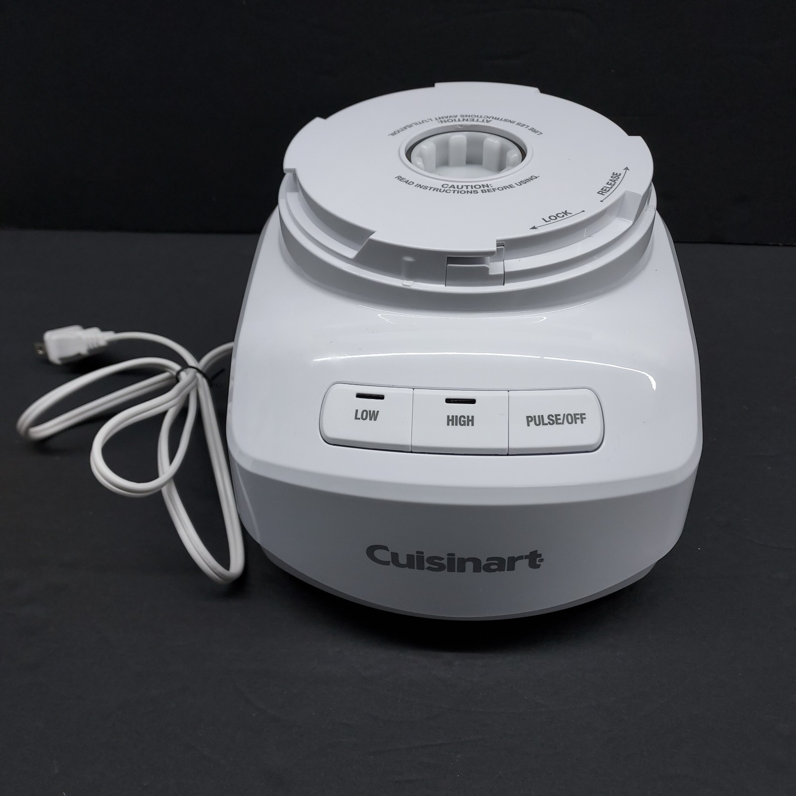 Cuisinart FP-9CF White Corded 9-Cup Full-Size Food Processor Motor Base Only