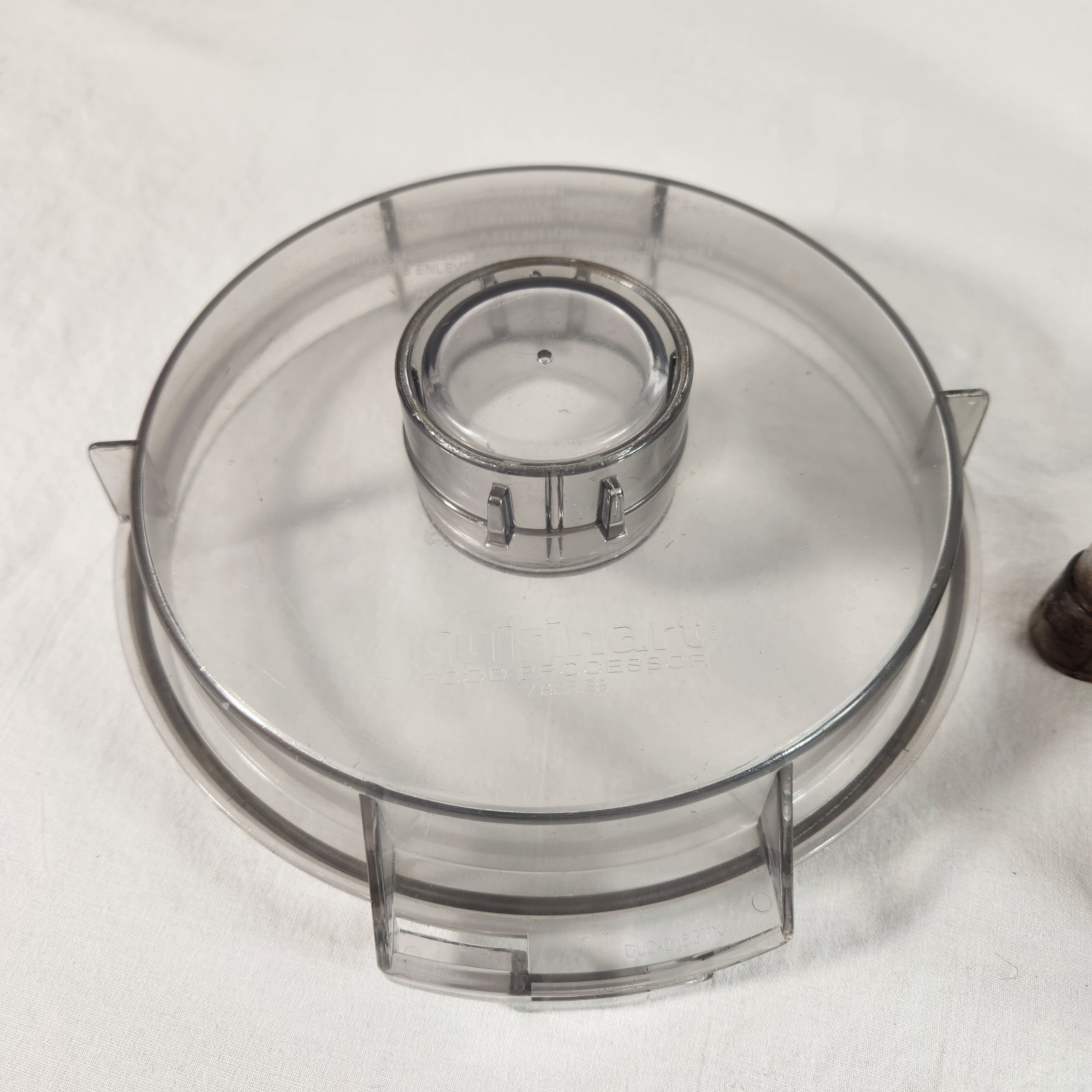 Vintage Cuisinart Pro Food Prep Center DLC-7SFPTX Series 7 WORK BOWL + LID ONLY