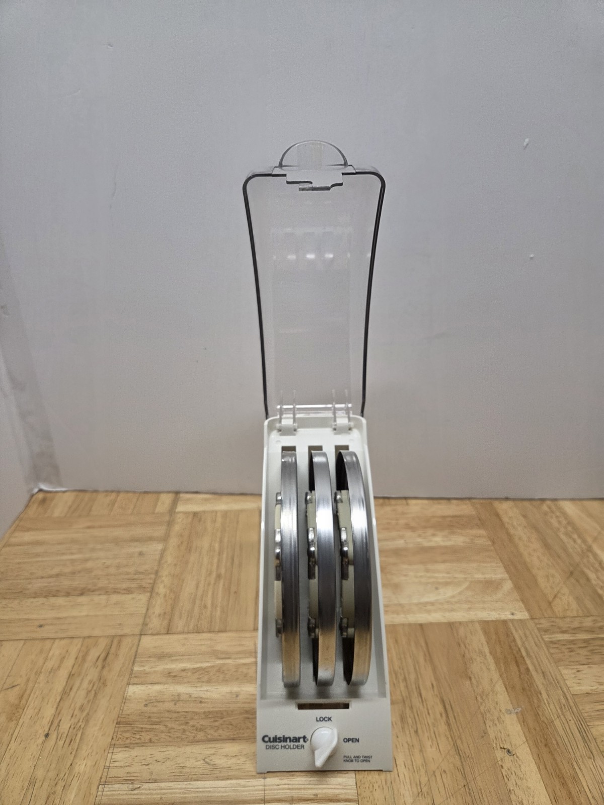 Cuisinart Custom Prep 11 Food Processor 3 Disc Blade Set w/ DH-4 Disc Holder