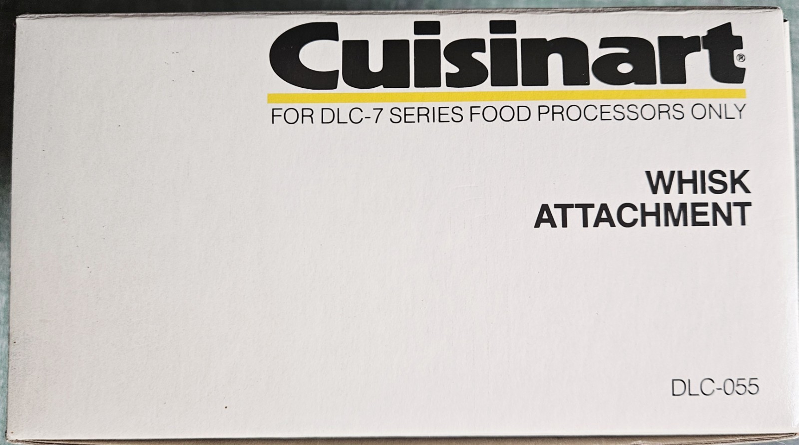 Cuisinart Whisk Attachment DLC-055 for DLC-7 Food Processors – NEW in Box