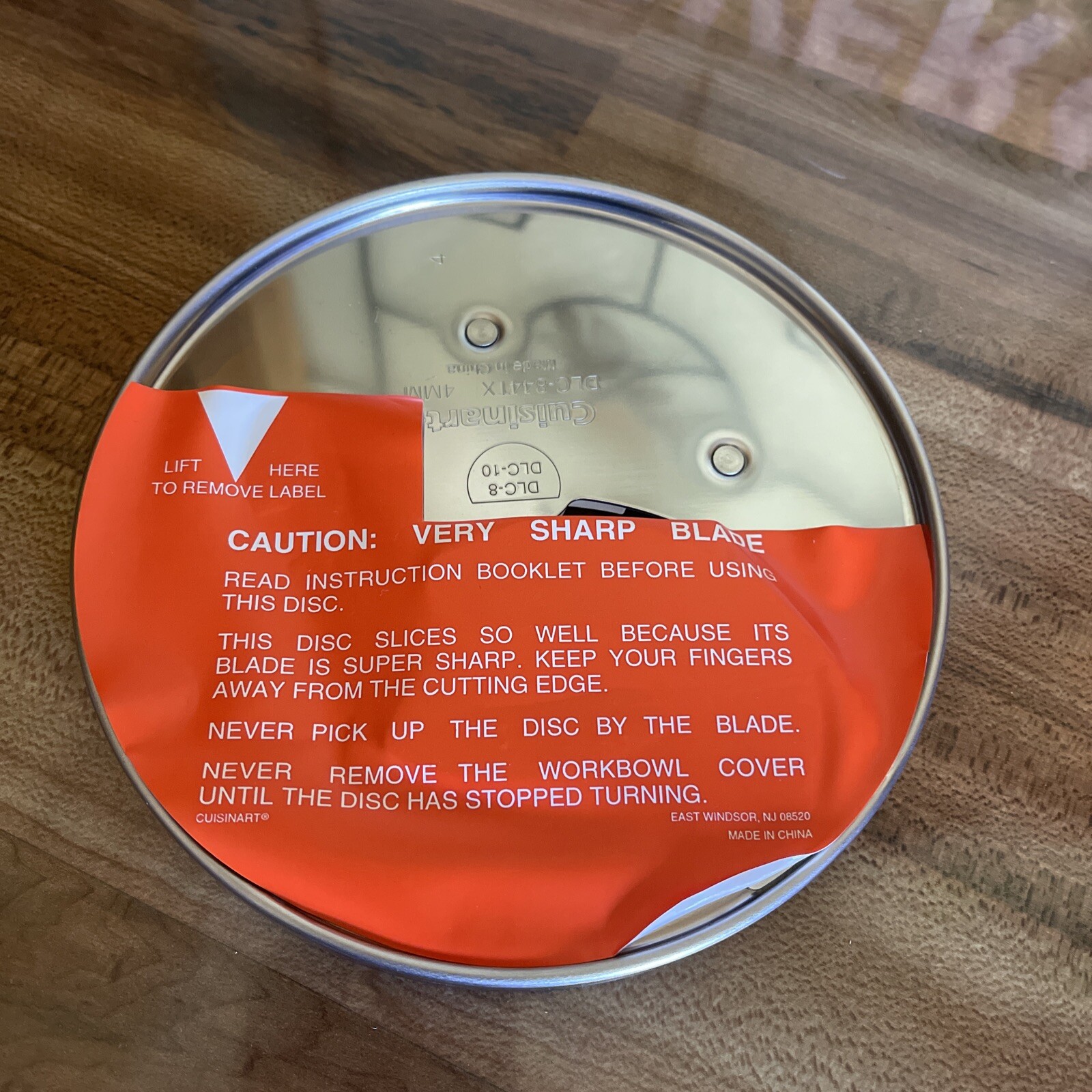 Cuisinart DLC-844TX 4mm Disc Slicing Blade Replacement DLC-8 DLC-10 Prep 11 Plus