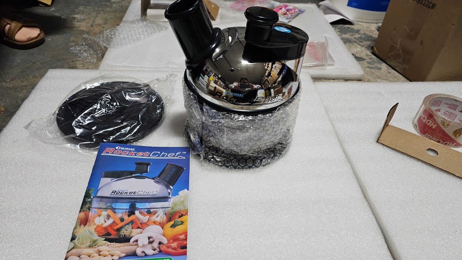 Culinare ROCKET CHEF BDA05056 Grating / Slicing / Chopping / Whipping & More NIB