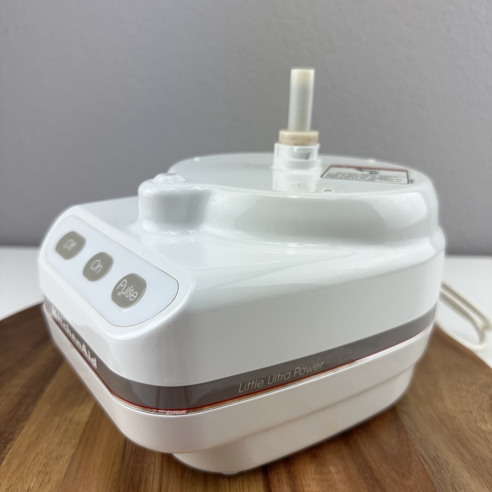 KitchenAid Food Processor Model KFP350WH Motor Base Replacement White WORKS!