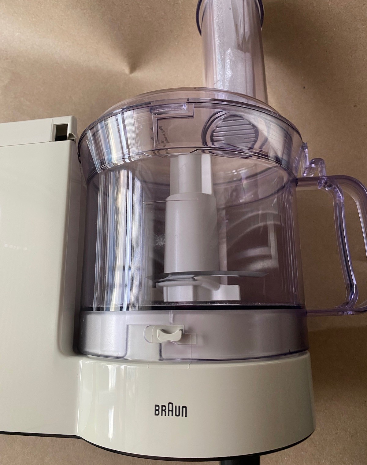 Braun Electronic Food Processor 700W 12 Cup 5-Speed w/ Bowl Lid Blades Pusher