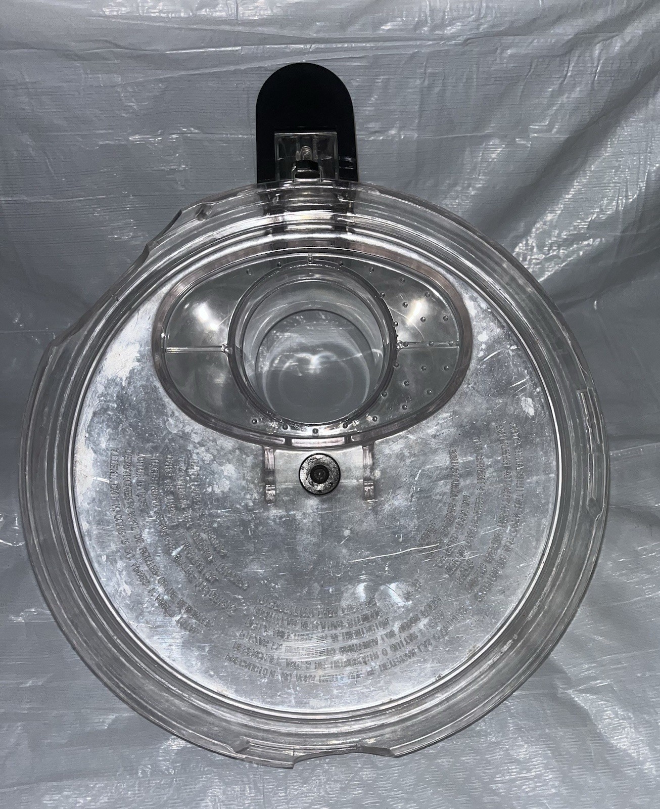 Oster 14 Cup Food Processor FPSTFP4253-DFL Replacement Part Bowl Lid, Feed Tube