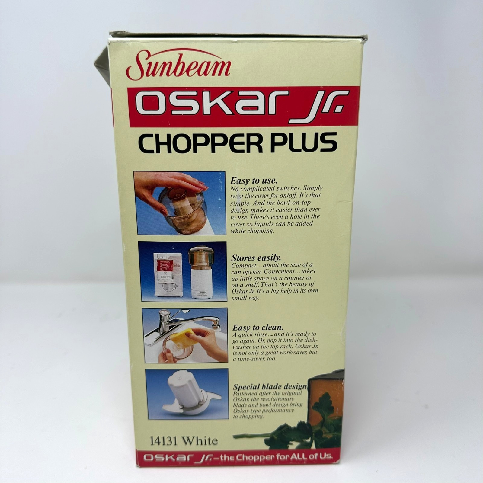 Sunbeam Oskar Jr. Chopper Plus | #14131 | New | Open Box