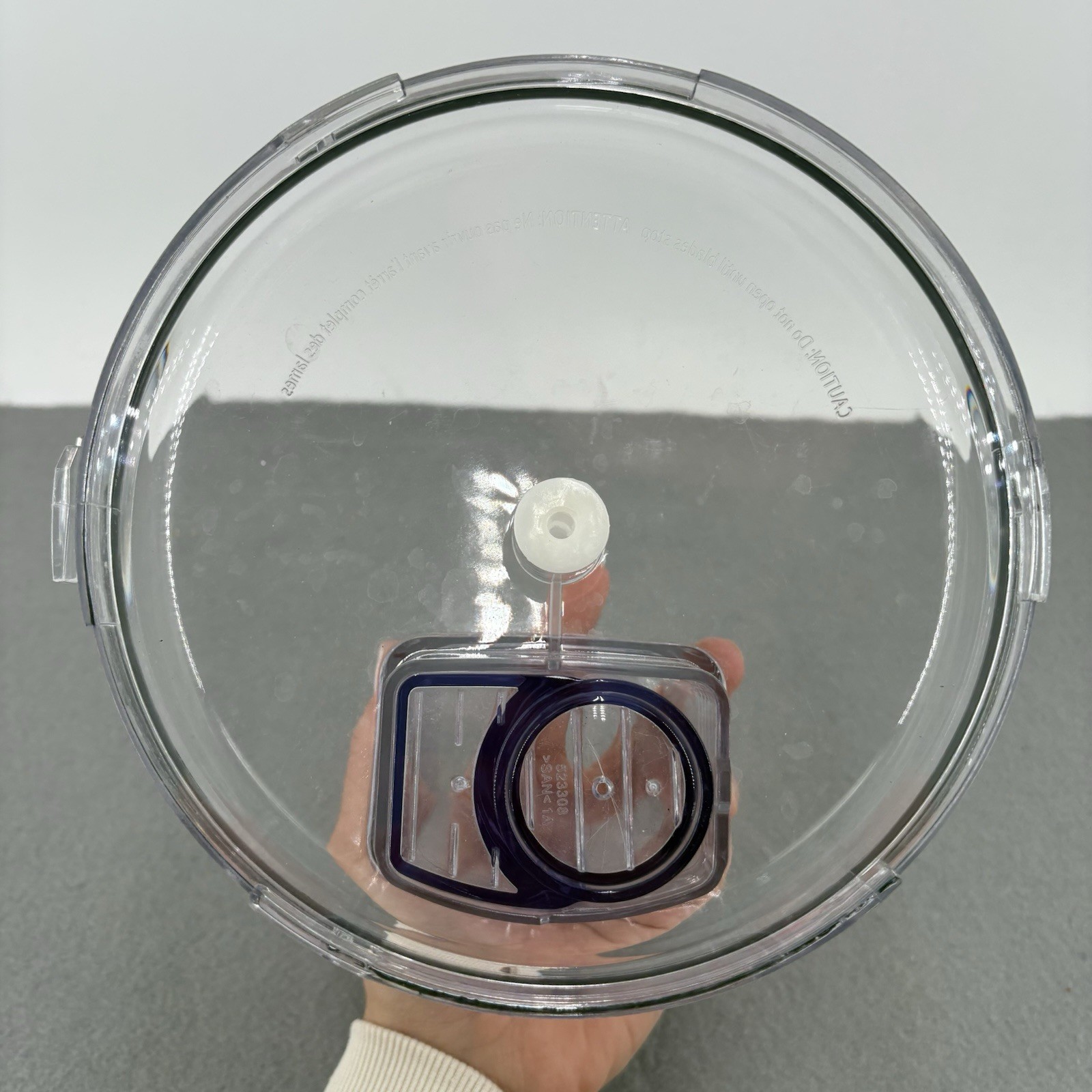 Kitchenaid Food Processor KFP0711CU0 Replacement Part Lid with Feed Tube Pusher