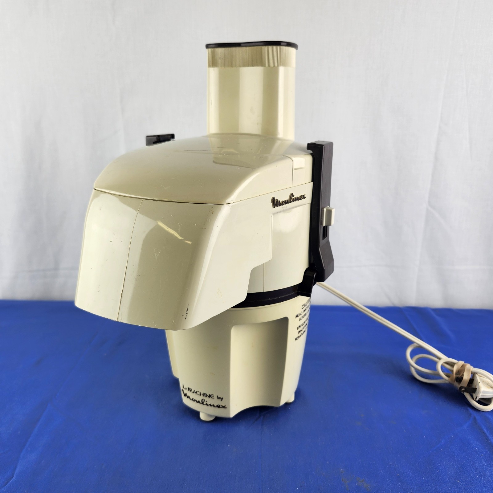 Vintage La Machine Food Processor Prep Machine by Moulinex Deluxe Model 356