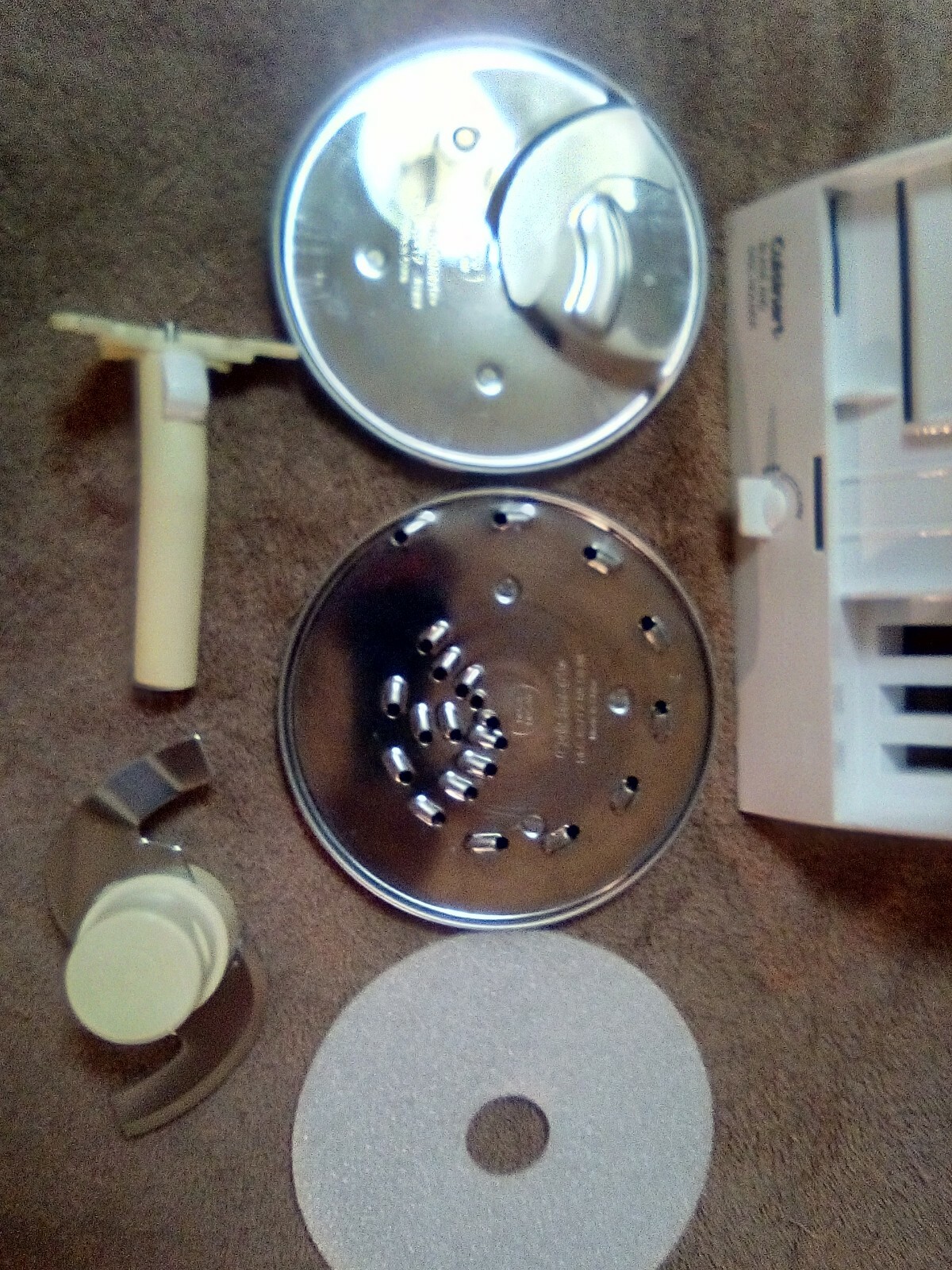 Cuisinart ® Blade & Disc Holder With One Blade Two Discs Universal Post