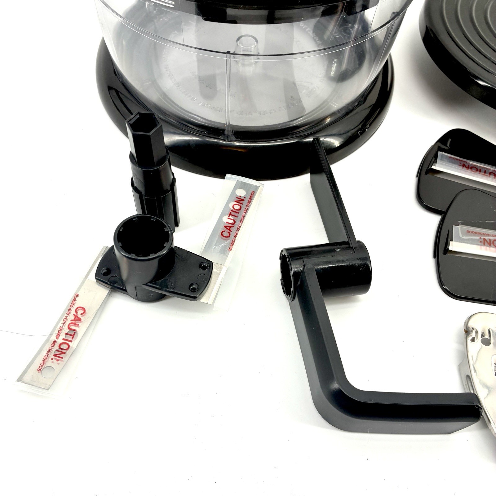 Culinare Rocket Chef 2 Speed Manual Food Processor Complete w Attachments