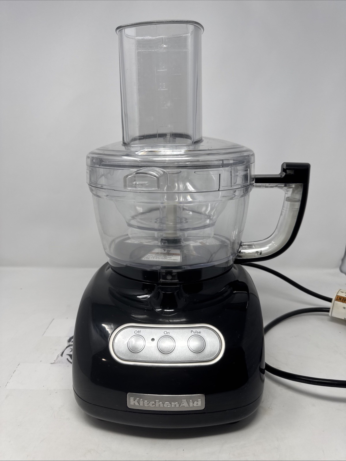 Kitchenaid Food Processor 9 Cup 72oz KFP740Black with all Accessories – Not Used