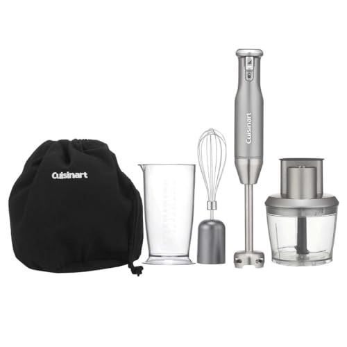 CUISINART VARIABLE SPEED IMMERSION BLENDER FOOD PROCESSOR HB-400PC – Black