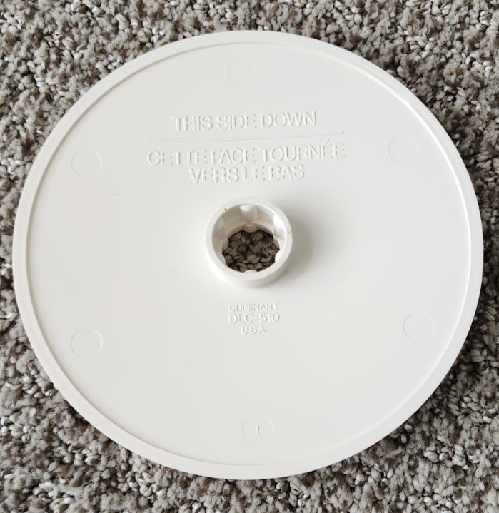 Cuisinart Little Pro Plus Food Processor Plastic Lid Juicer Replace Part DLC-510