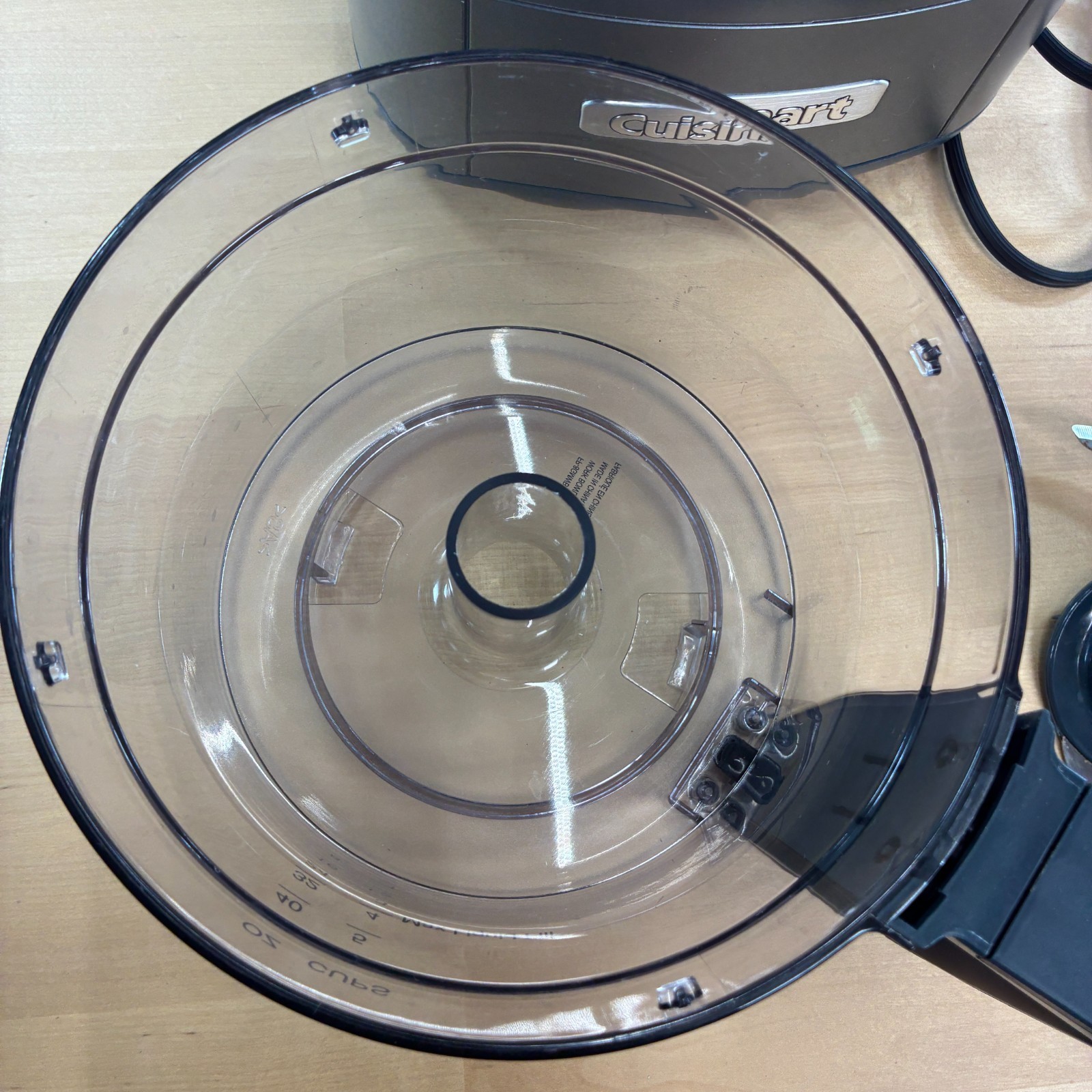 Cuisinart 8 Cup Food Processor Gunmetal 350W Vegetable Chopper Slicer FP-8GMP1
