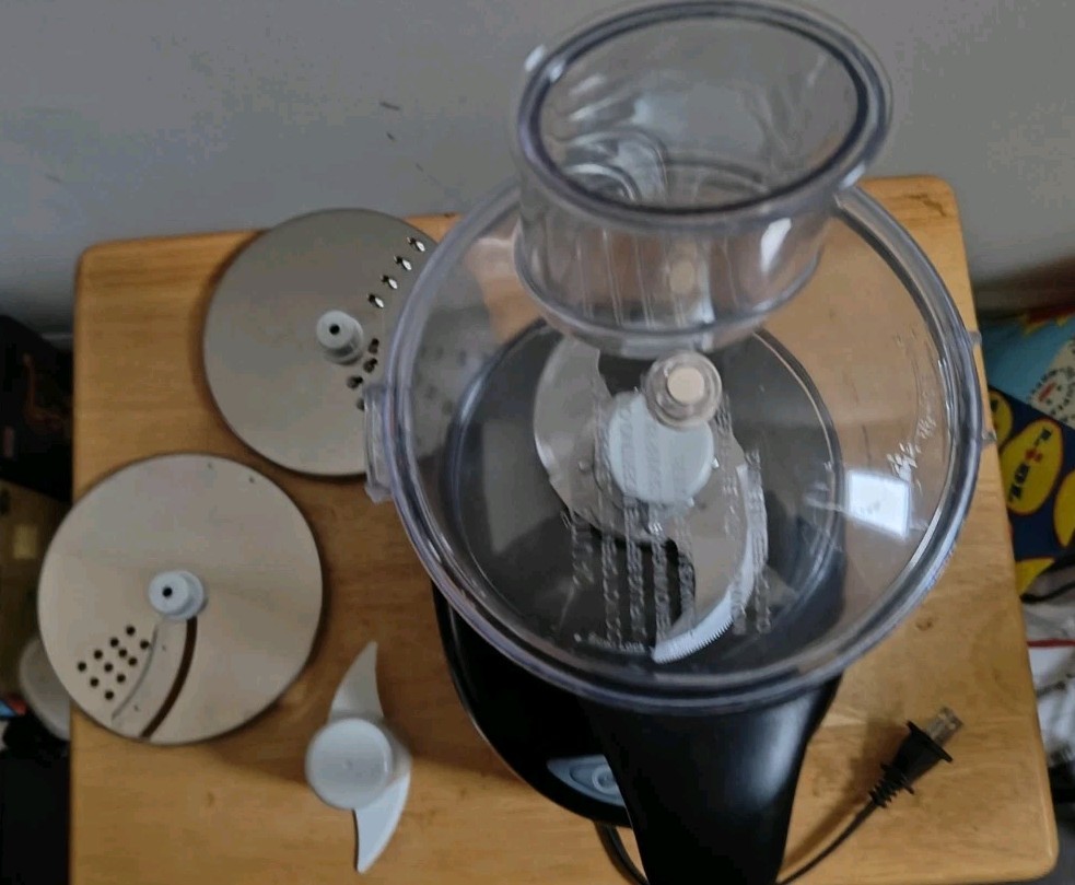 Haier Food Processor Hfp400Ss — No Stem Disc–Rare