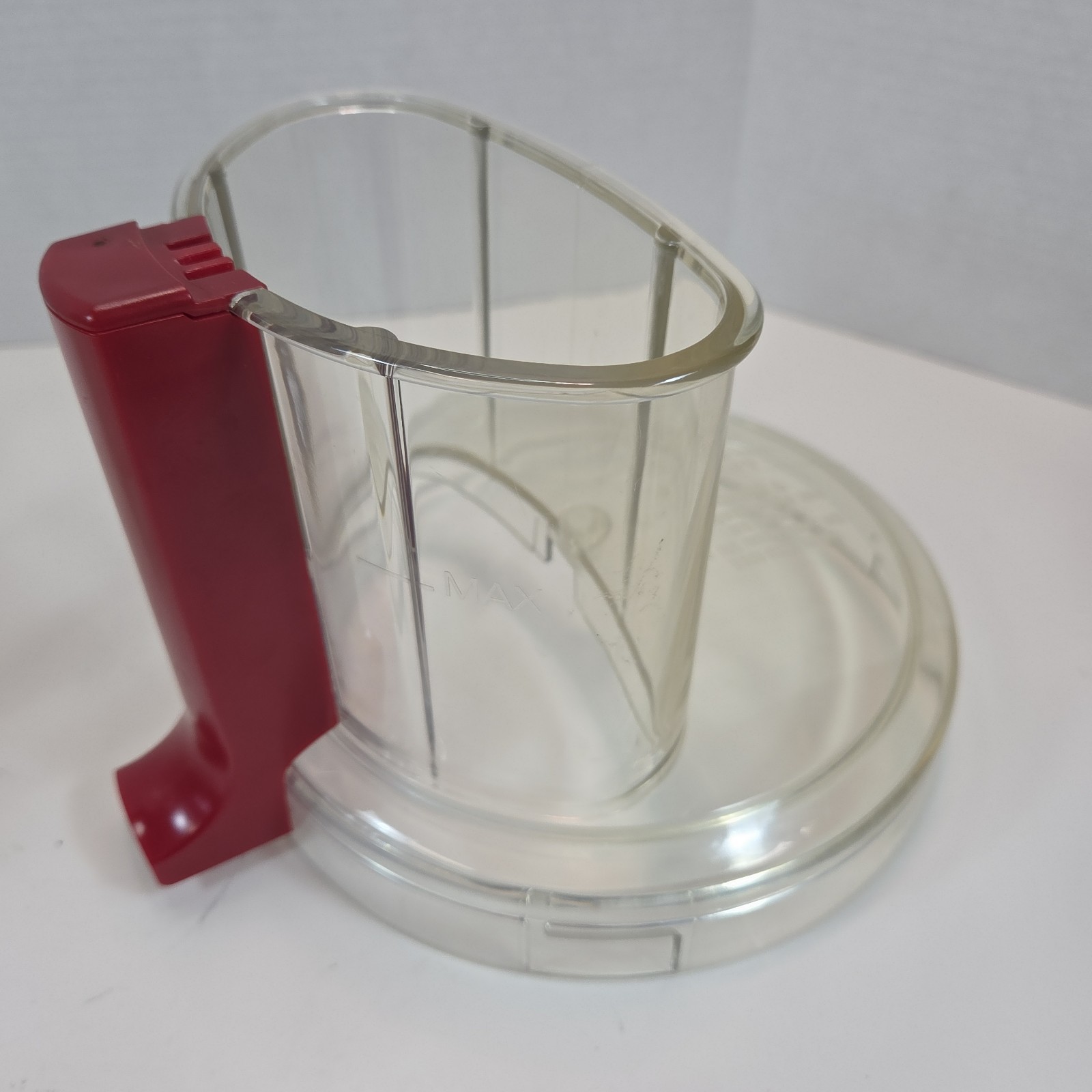KitchenAid Replacement Lid and Sleeve Food Processor KFPW760 KFPW763 KFPM770 Red