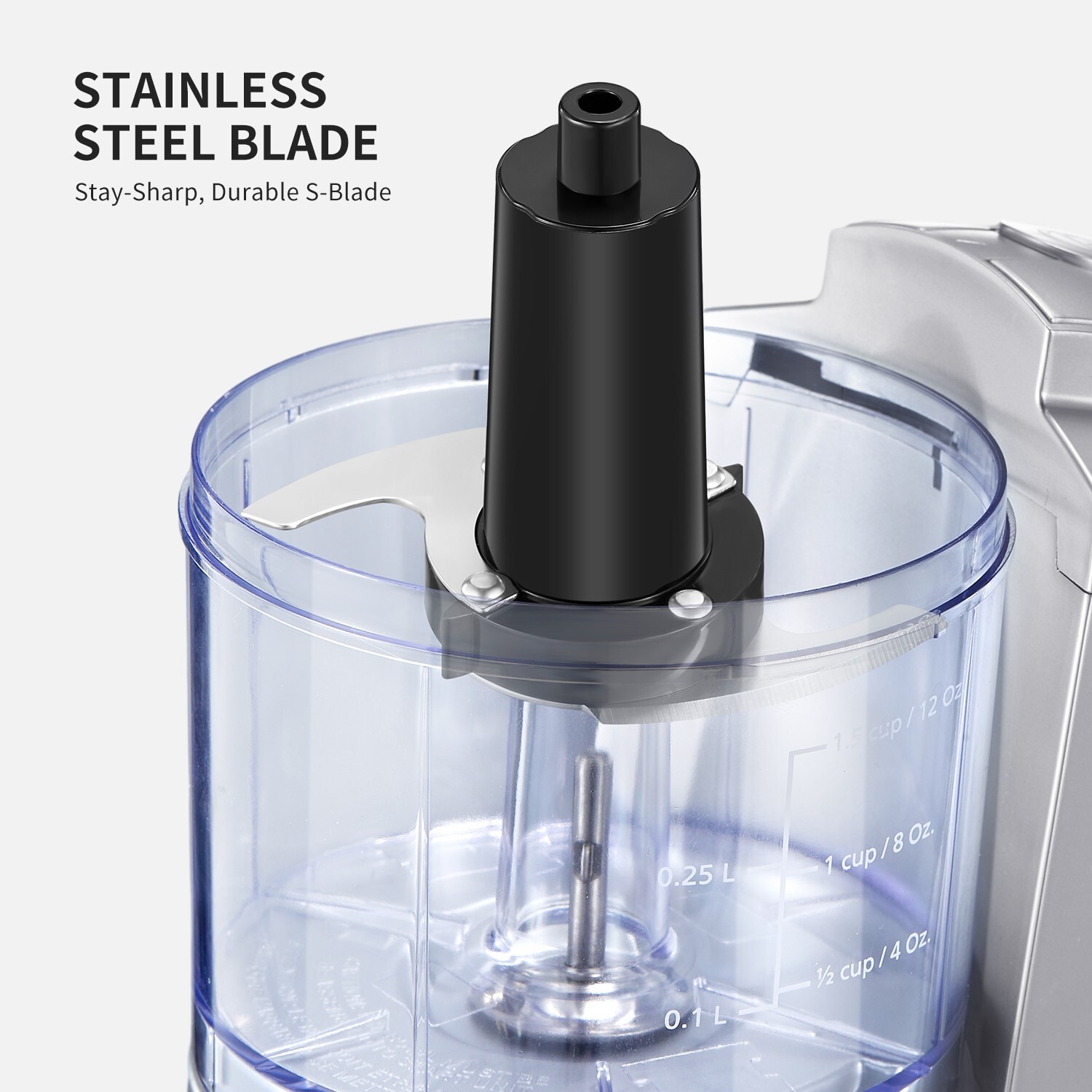 100W Mini Electric Food Chopper, with Stainless Steel Blade, for Nuts, Meats ect